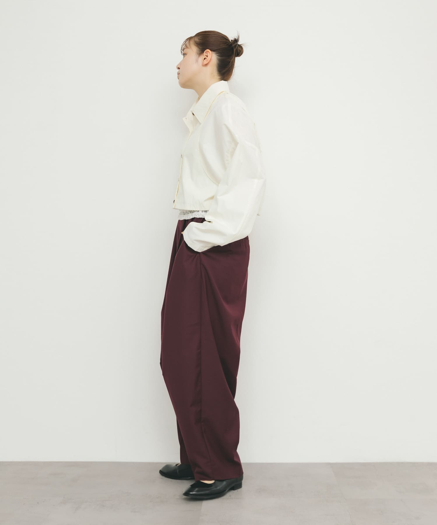 身長：160cm サイズ：one