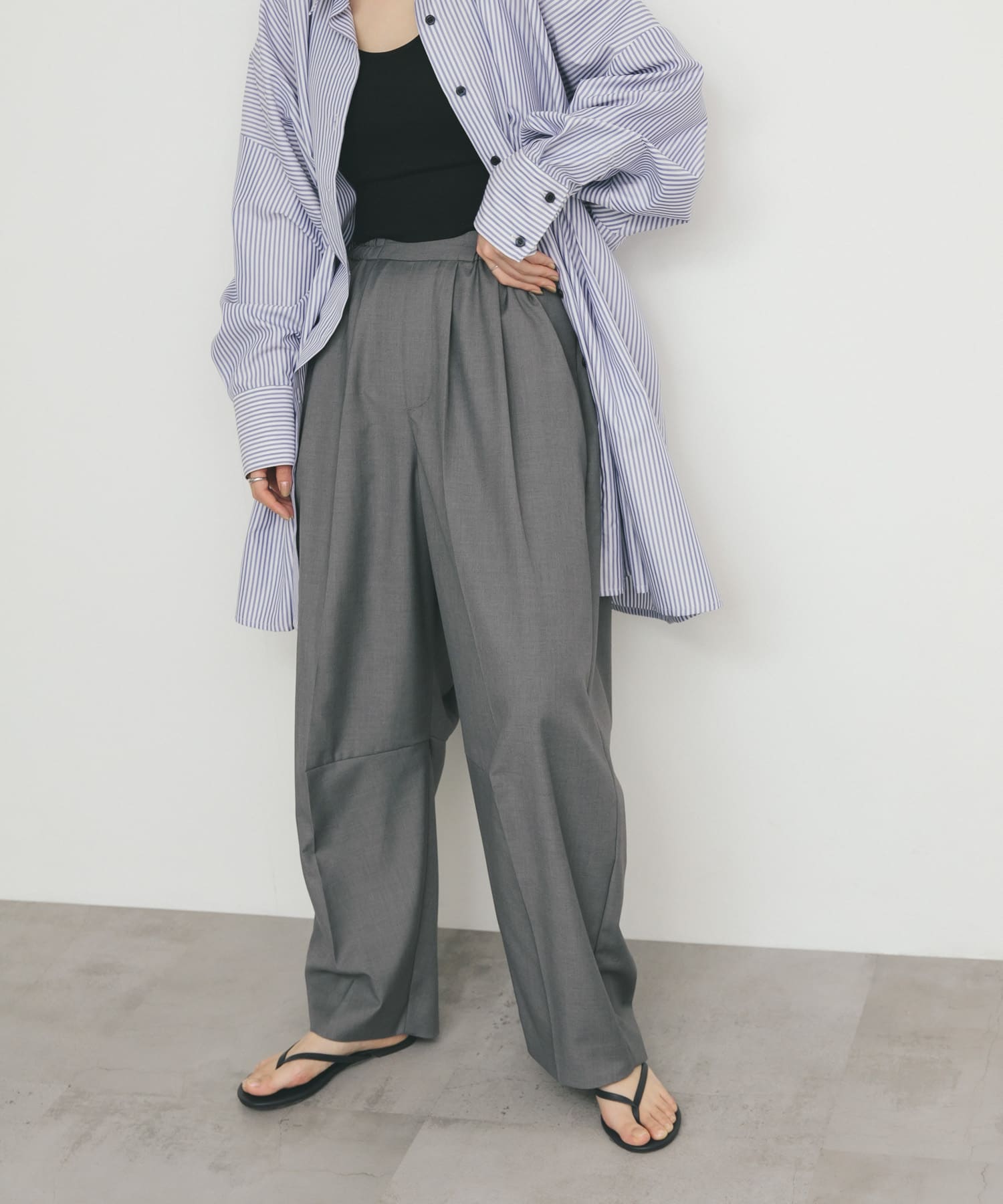 身長：160cm サイズ：one