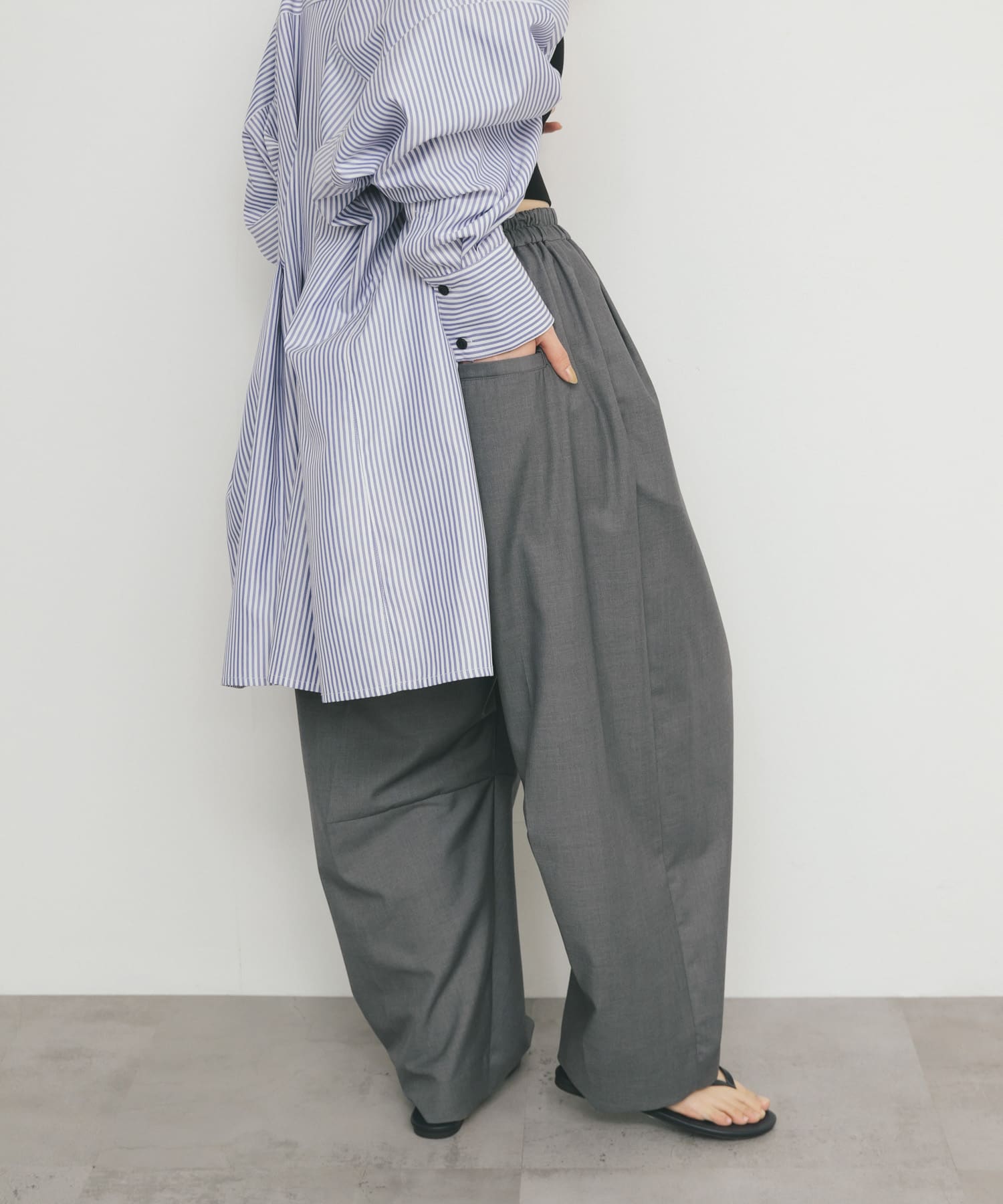 身長：160cm サイズ：one