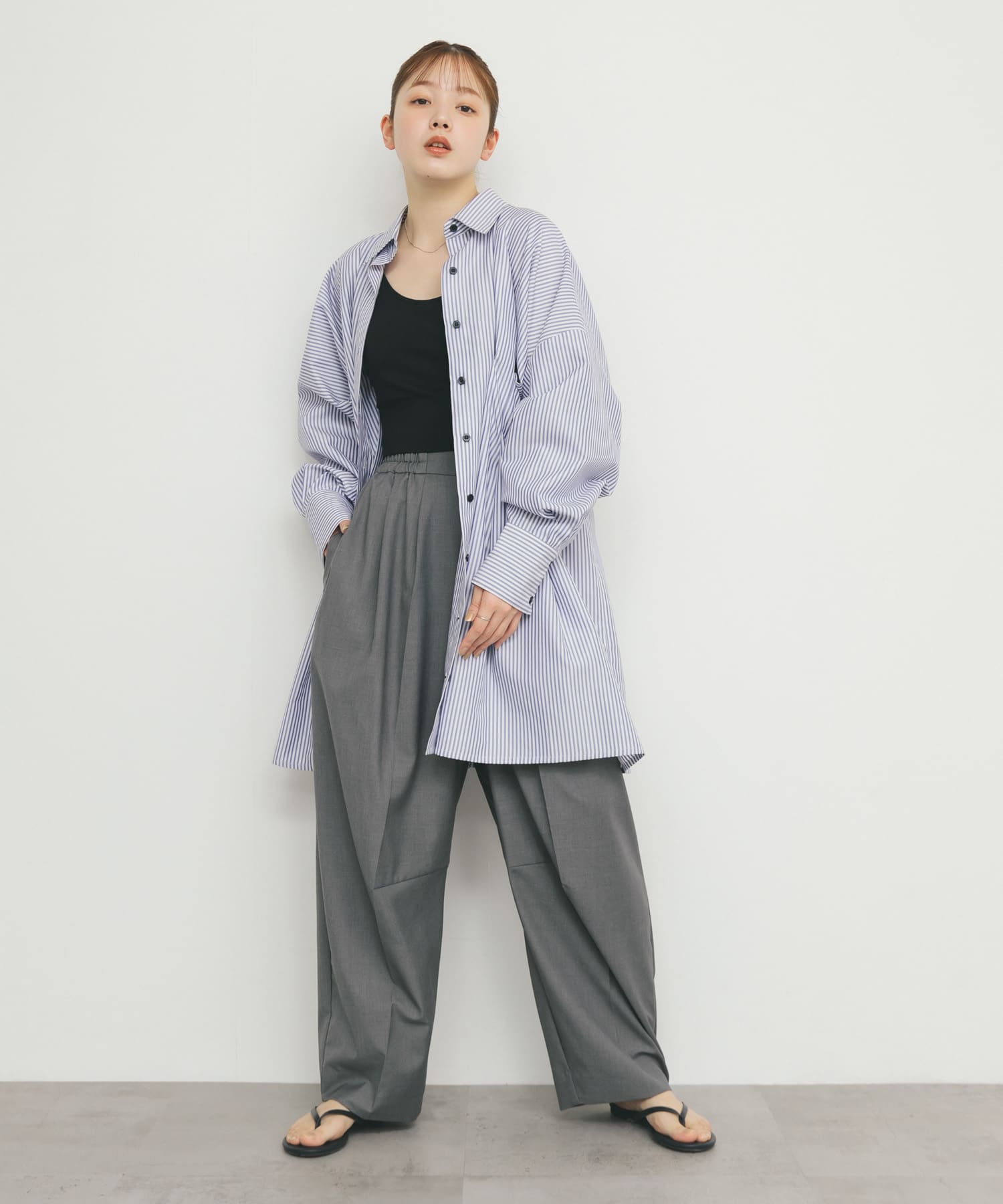 身長：160cm サイズ：one