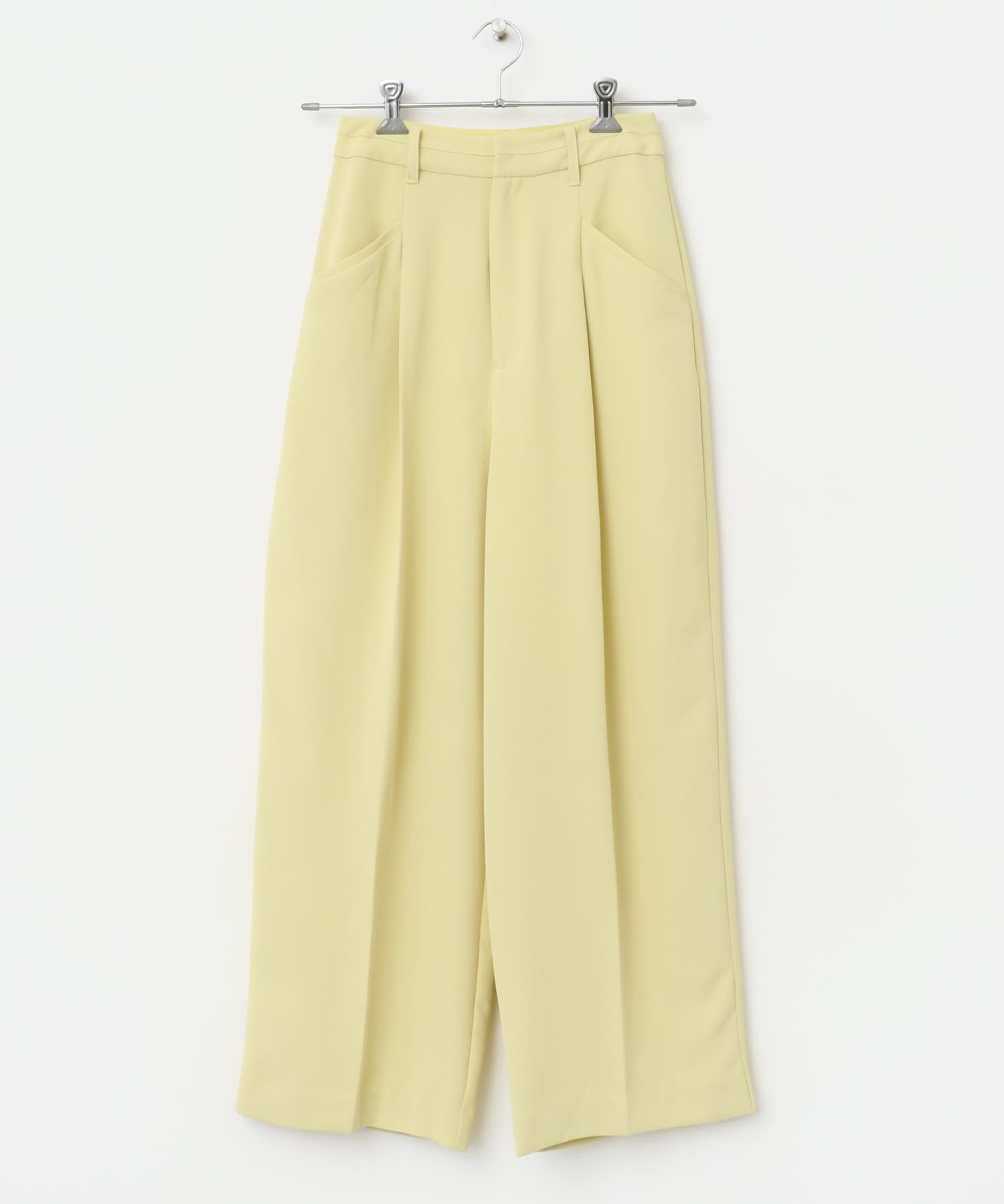 ストレートスラックス YELLOW BEG 36