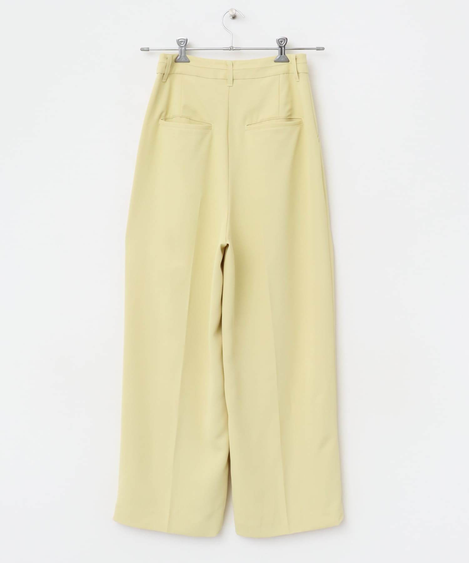 ストレートスラックス YELLOW BEG 36