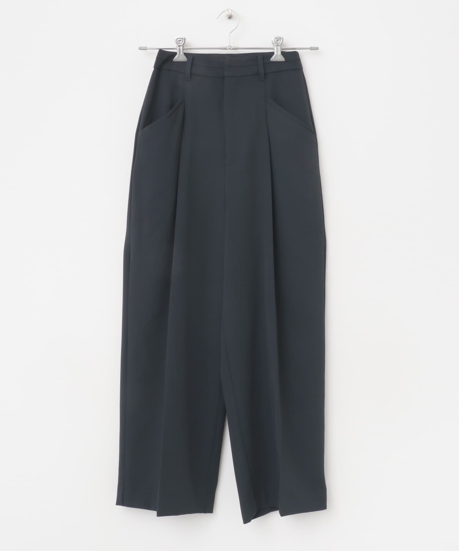 ストレートスラックス D.NAVY 36