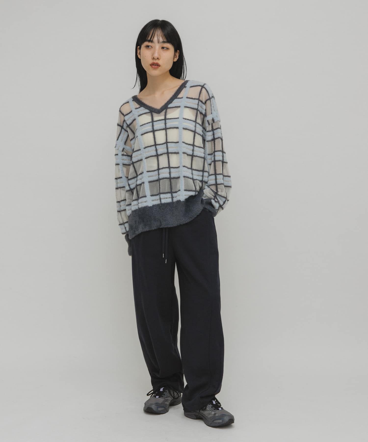 身長：160cm サイズ：one