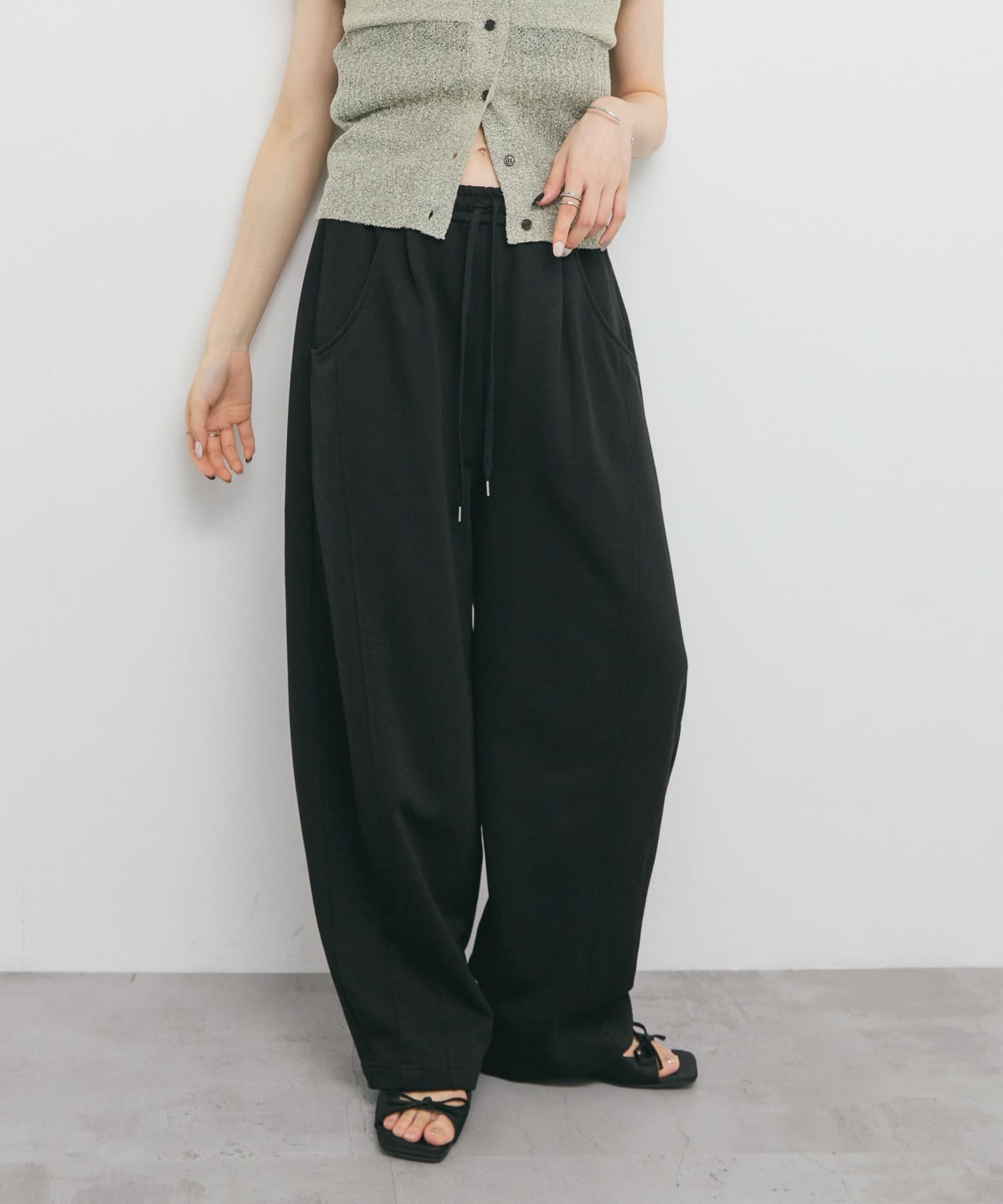 身長：160cm サイズ：one