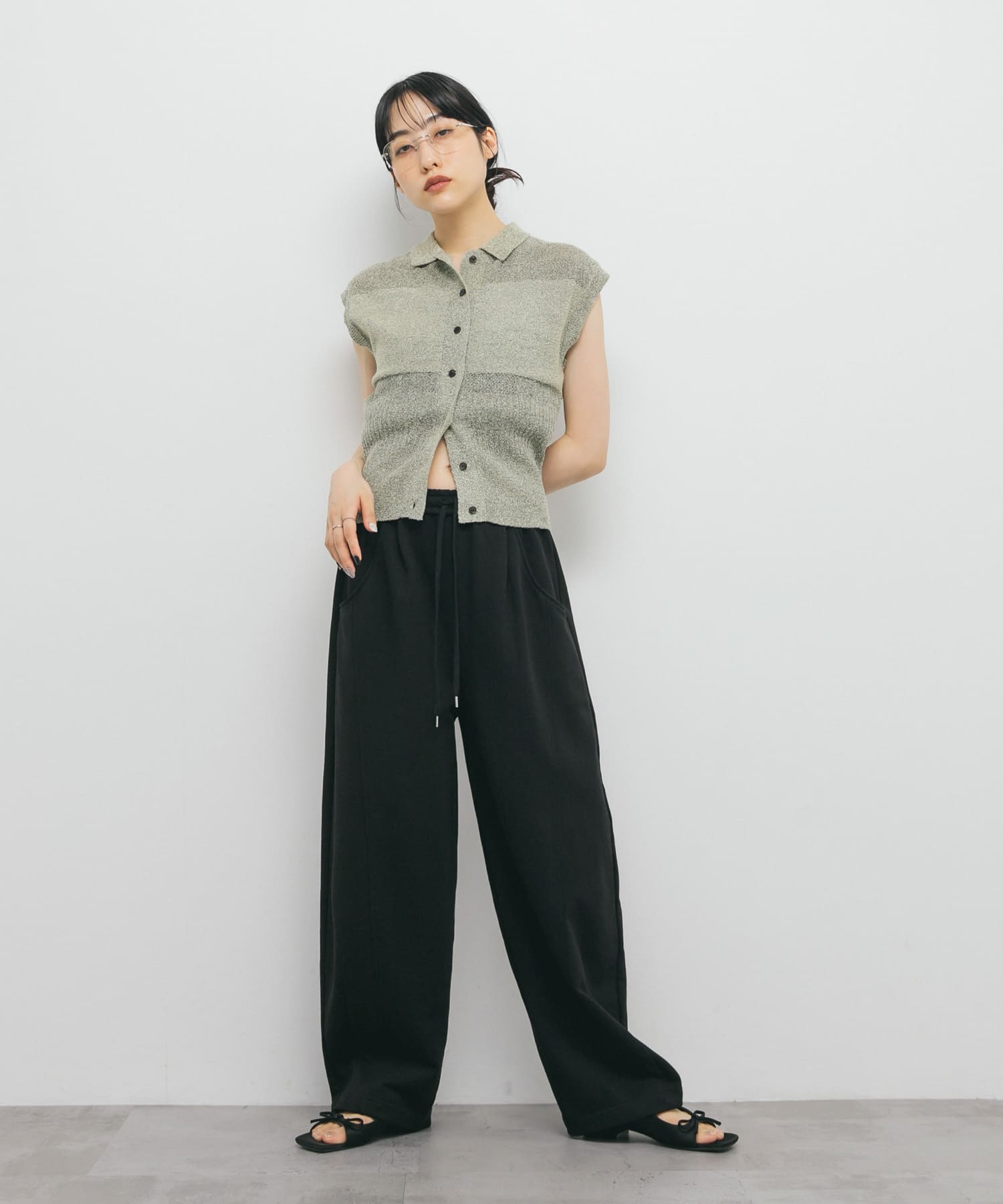 身長：160cm サイズ：one