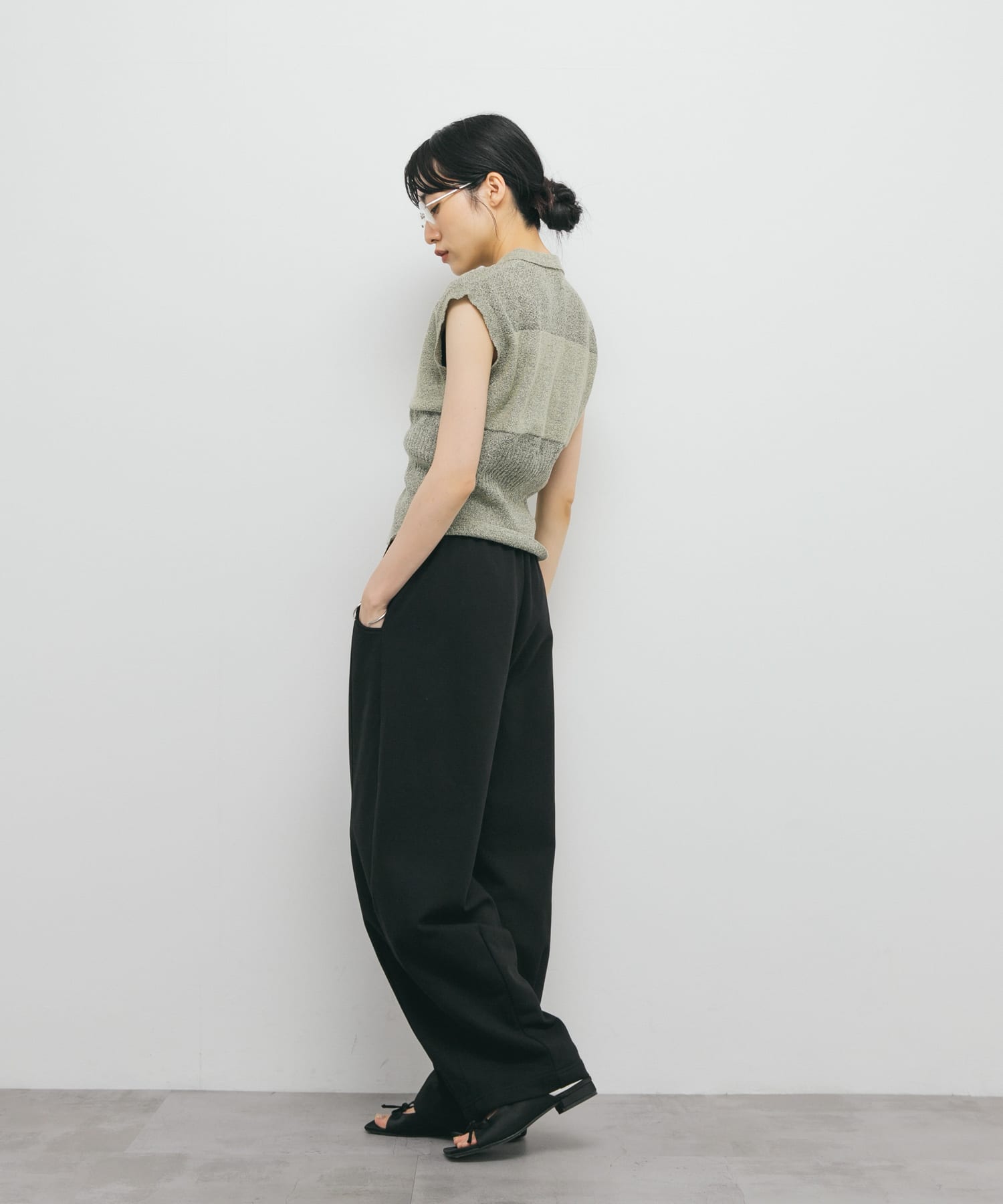 身長：160cm サイズ：one