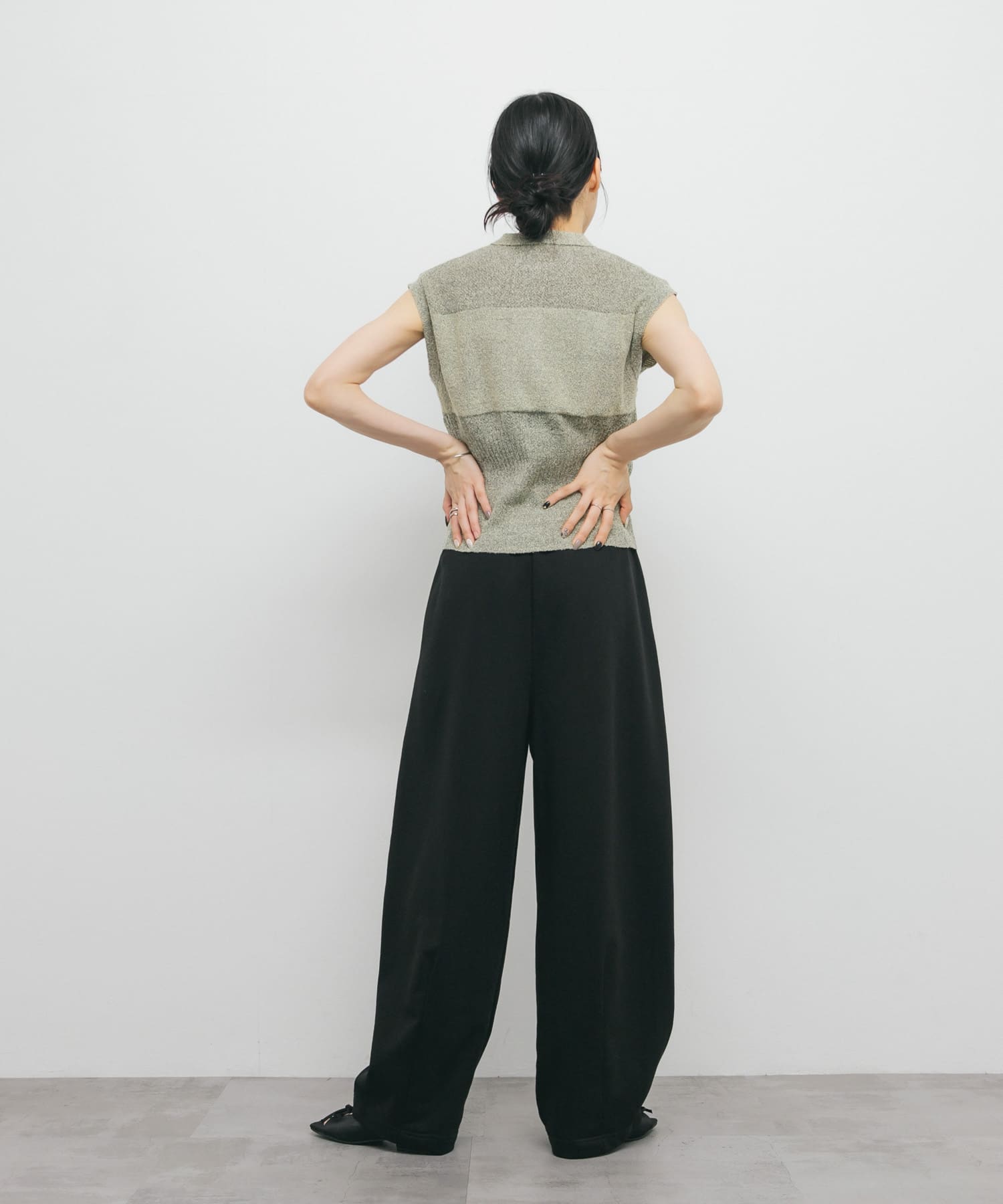 身長：160cm サイズ：one