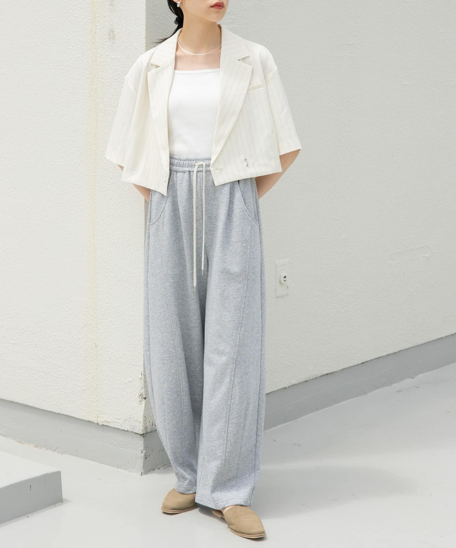 身長：160cm サイズ：one