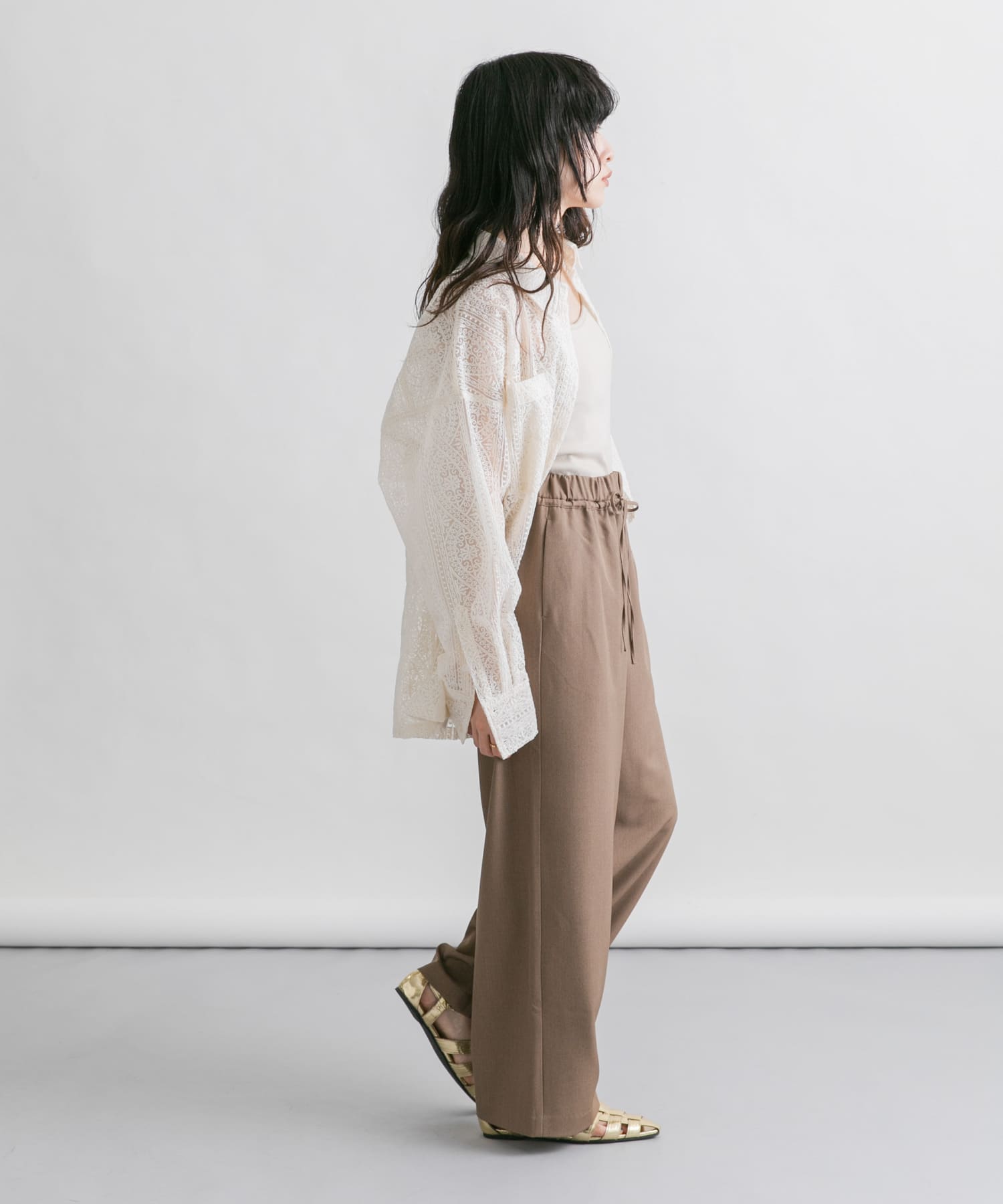 身長：160cm サイズ：one