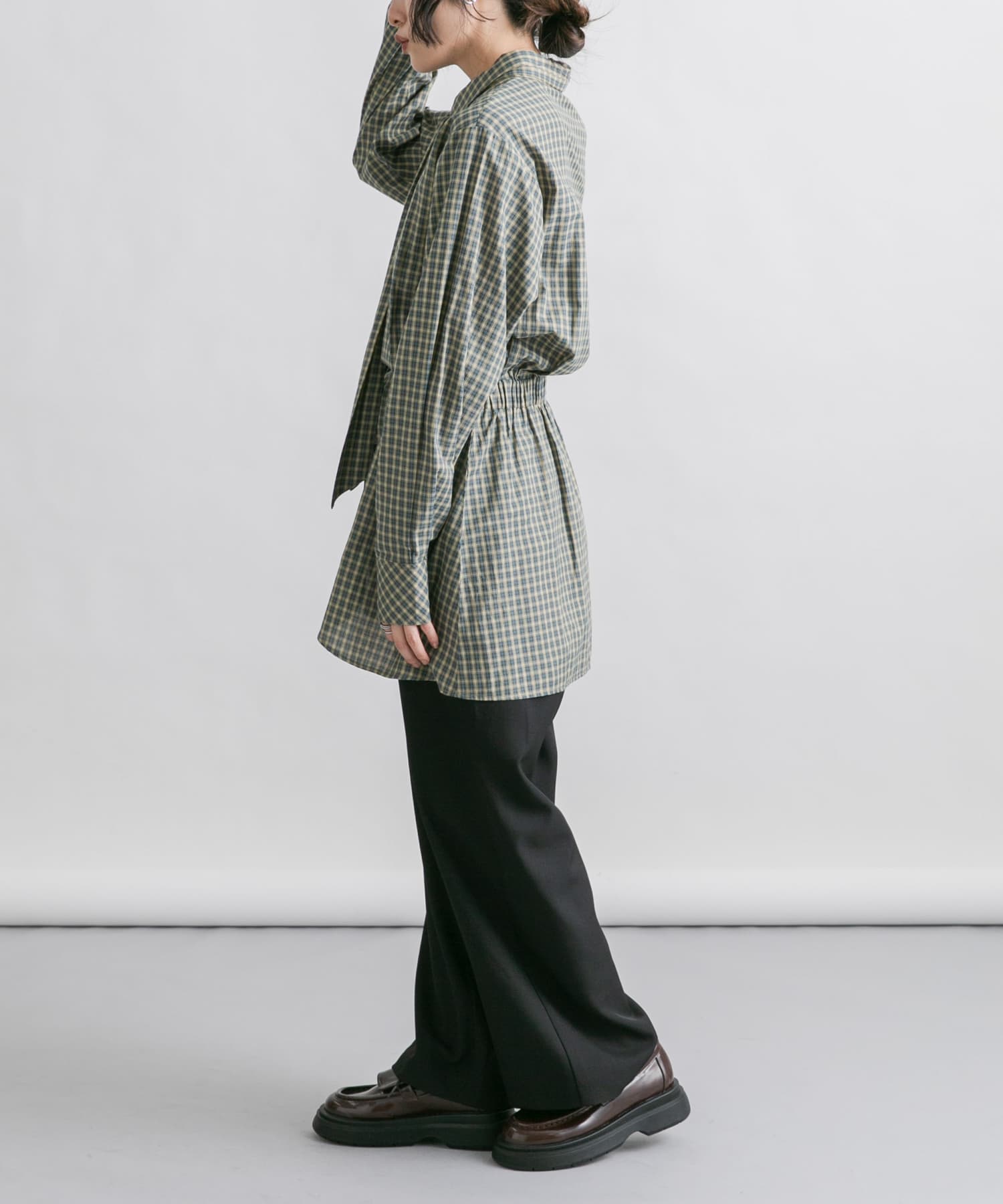 身長：160cm サイズ：one