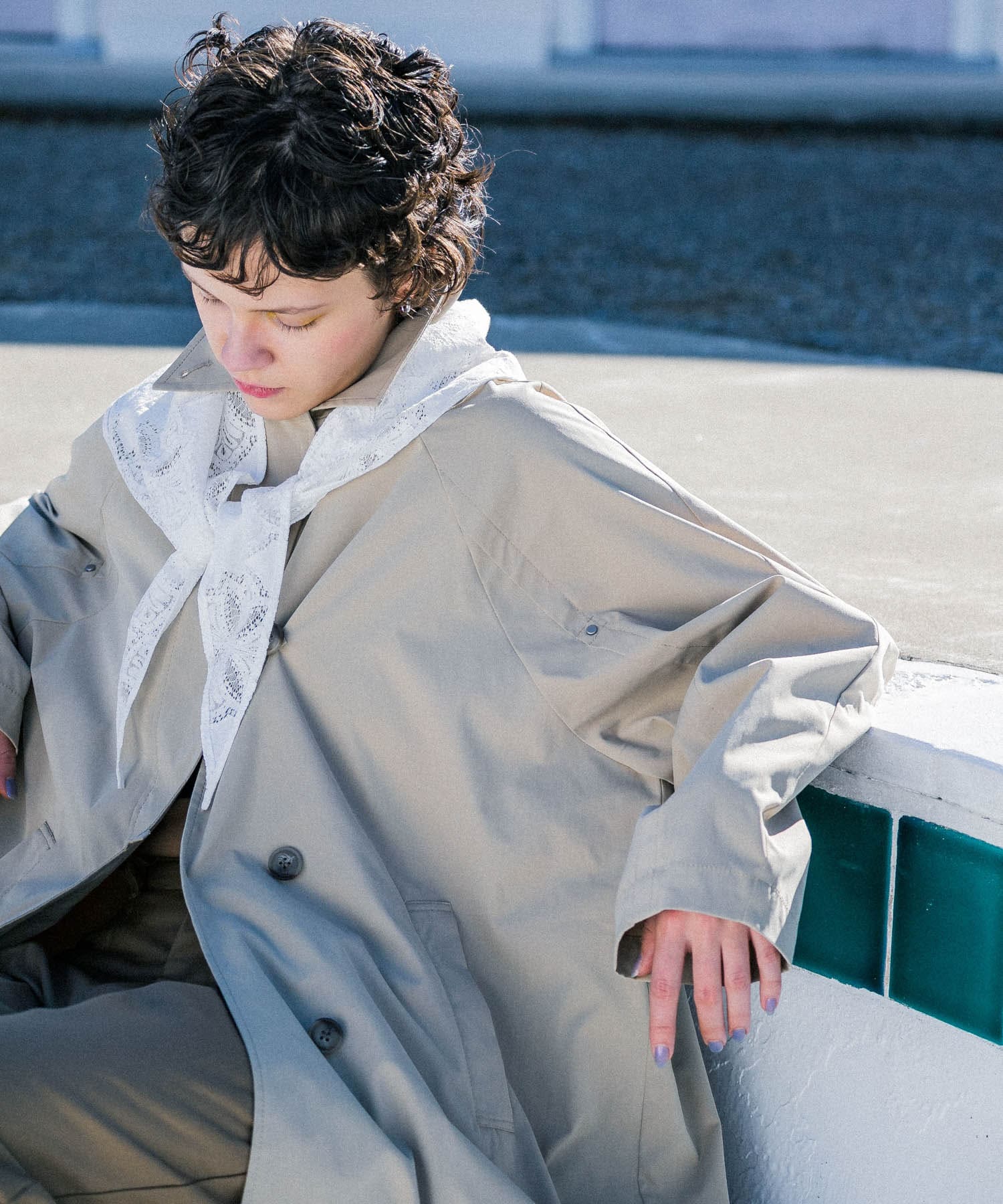 身長：185cm サイズ：38