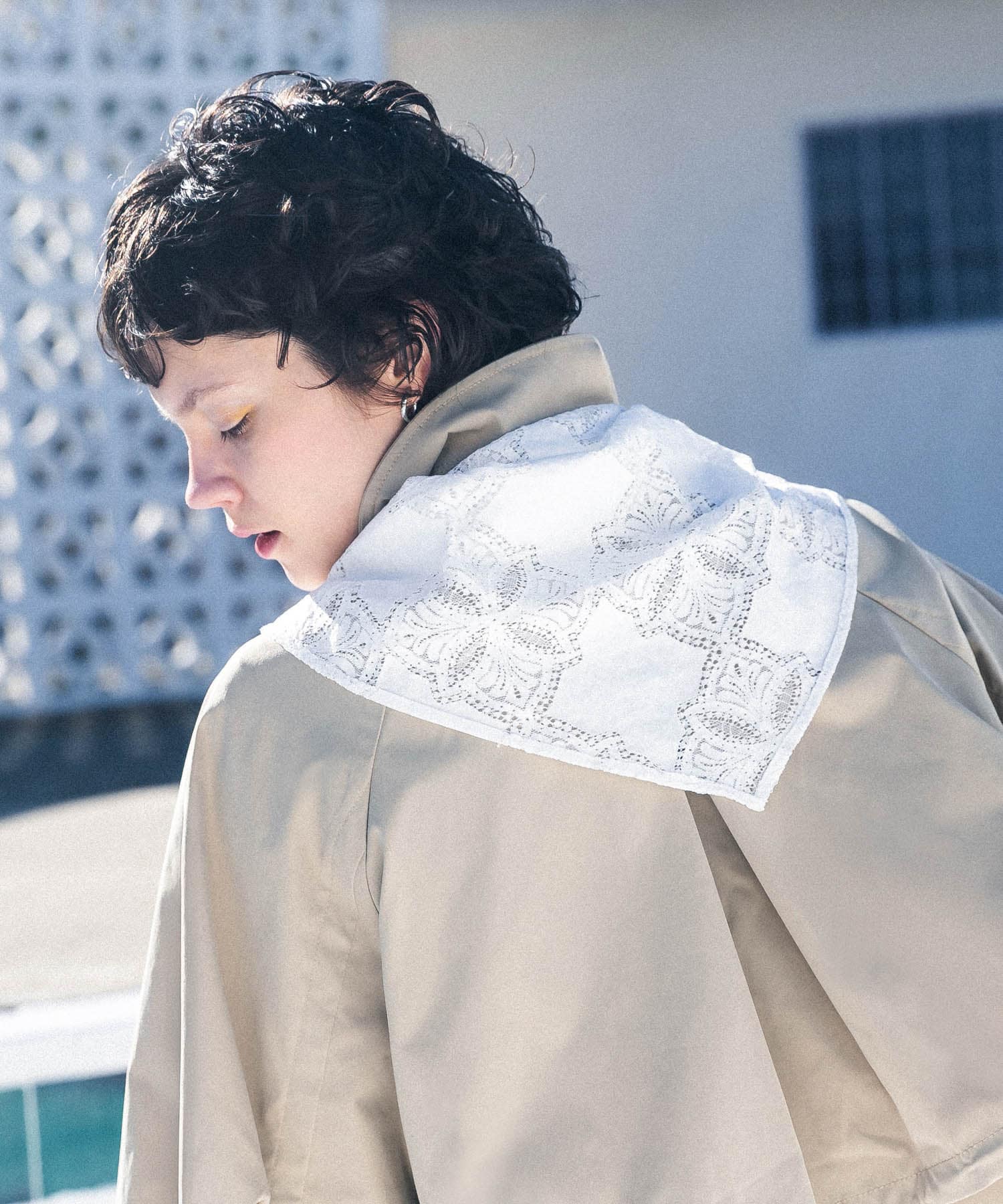 身長：185cm サイズ：38