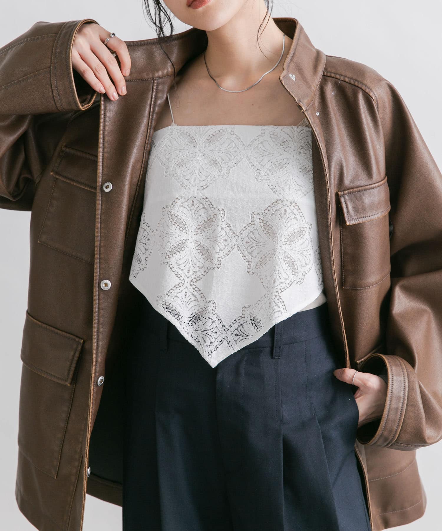 身長：160cm サイズ：36