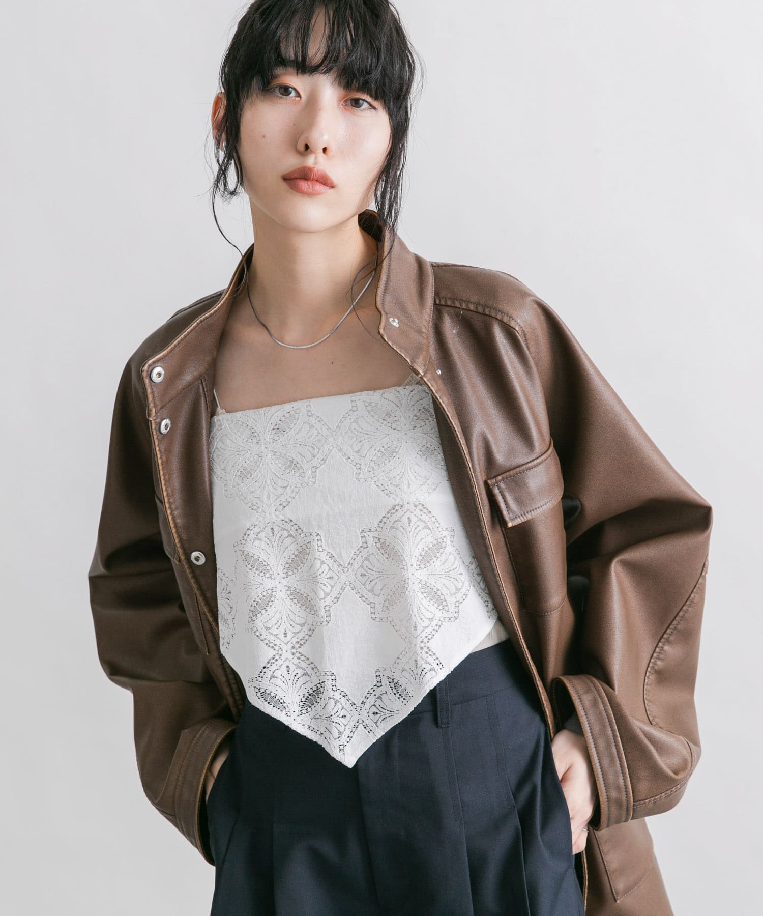 身長：160cm サイズ：36