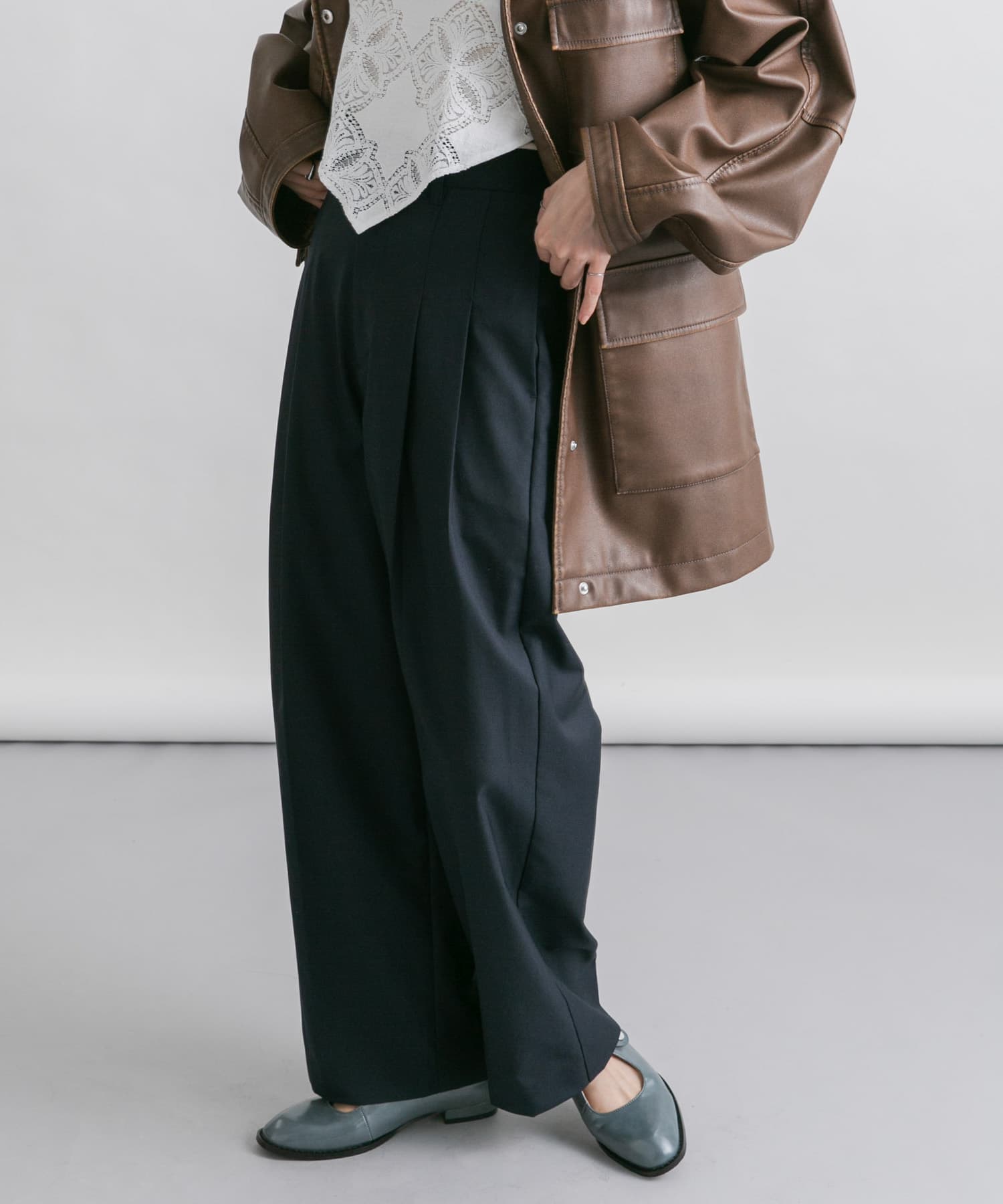 身長：160cm サイズ：36