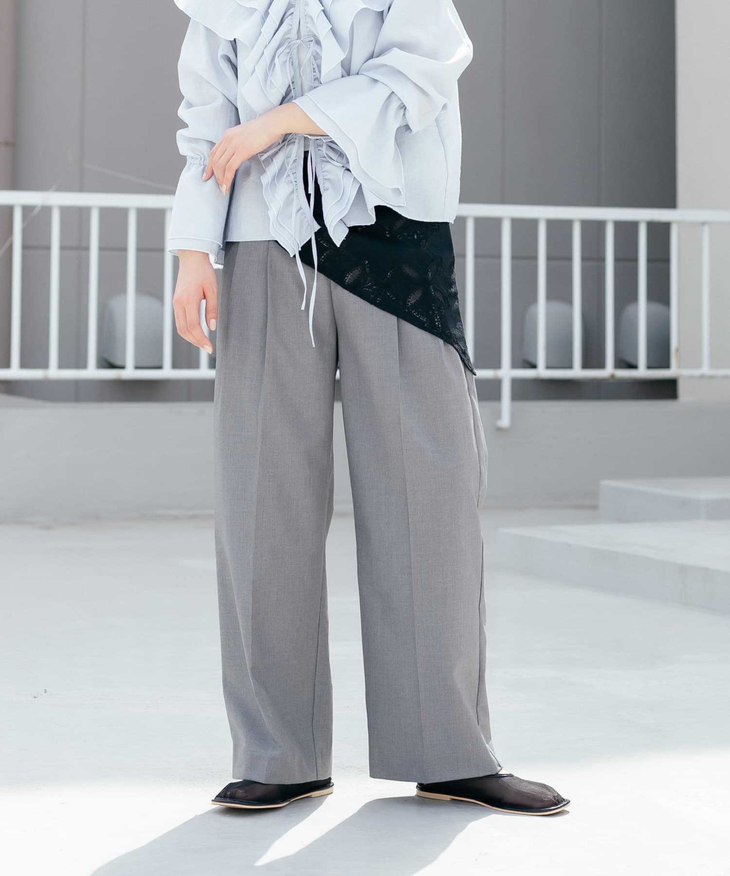 レーススカーフSETパンツ