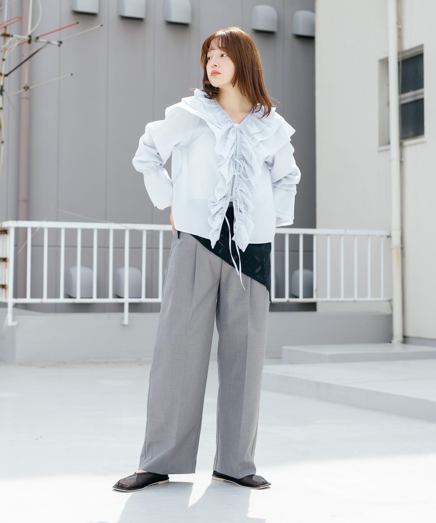 身長：160cm サイズ：36