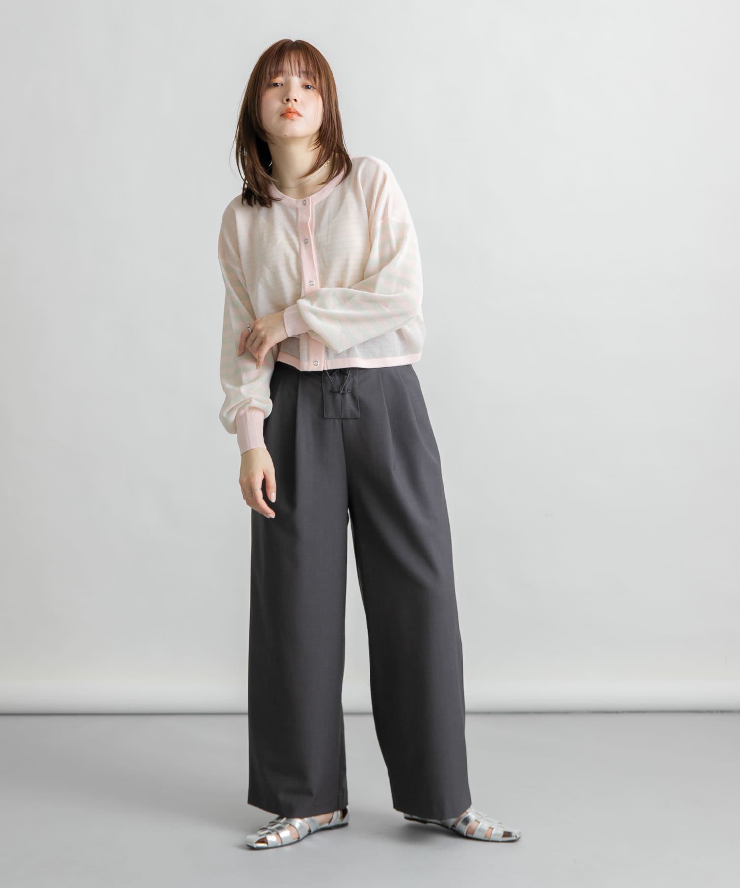 2サイズ展開』レースアップパンツ(36 BEIGE): ボトム｜URBAN RESEARCH
