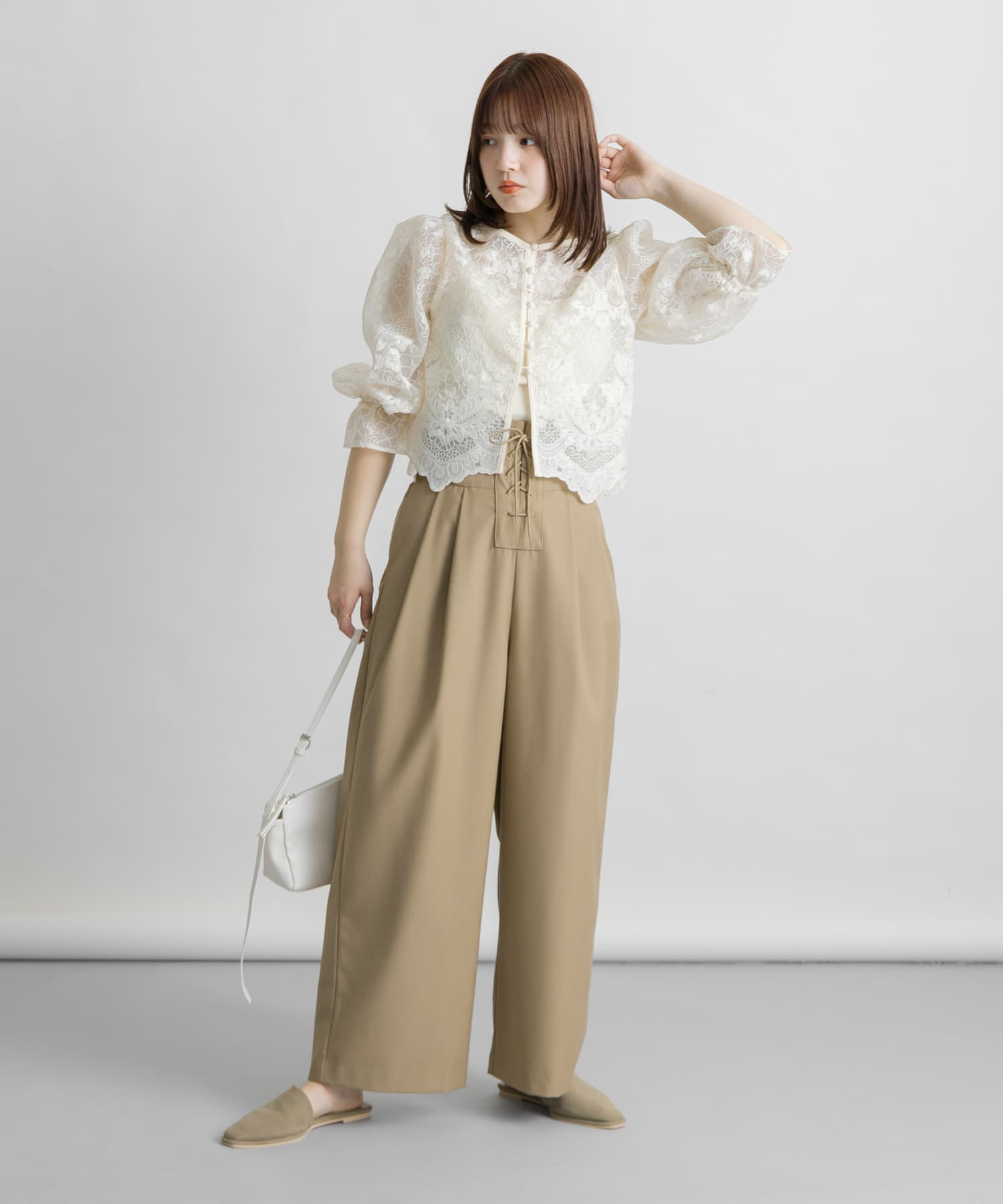 身長：160cm サイズ：36
