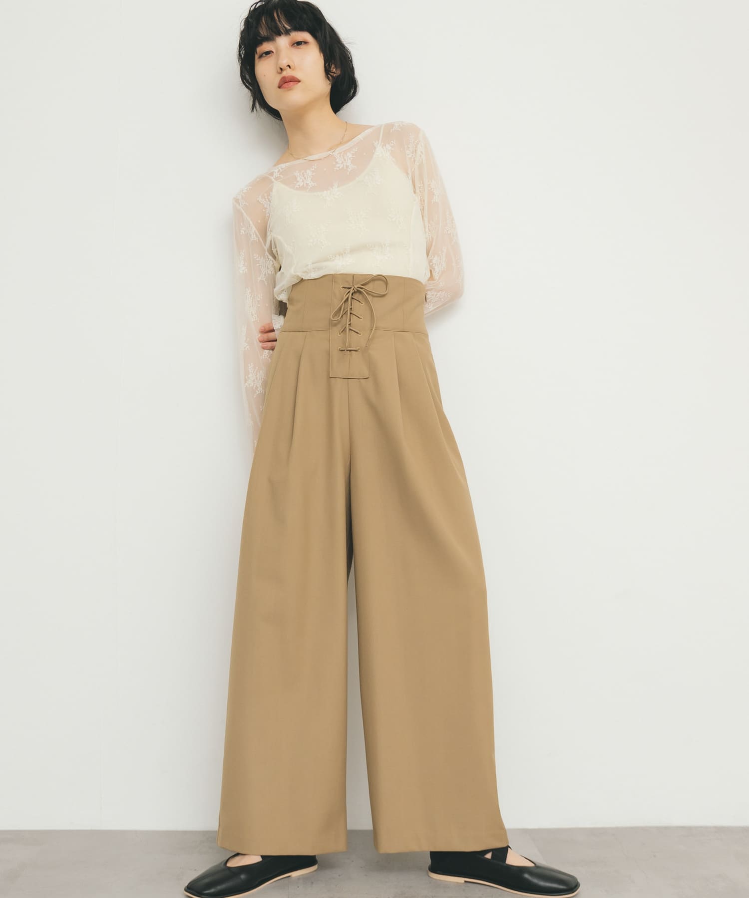 身長：160cm サイズ：36
