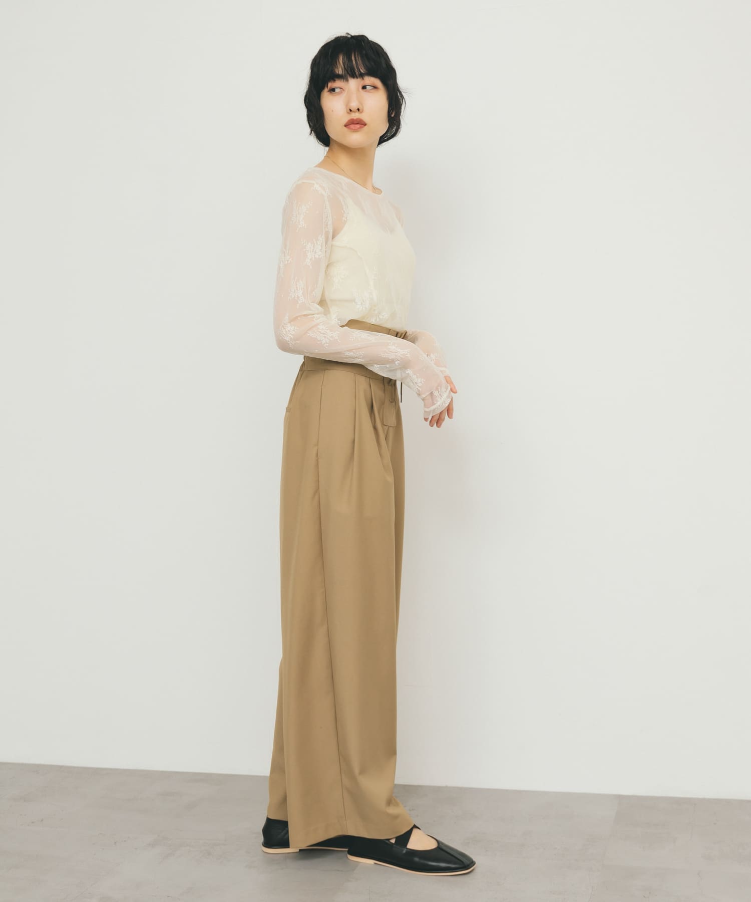 身長：160cm サイズ：36