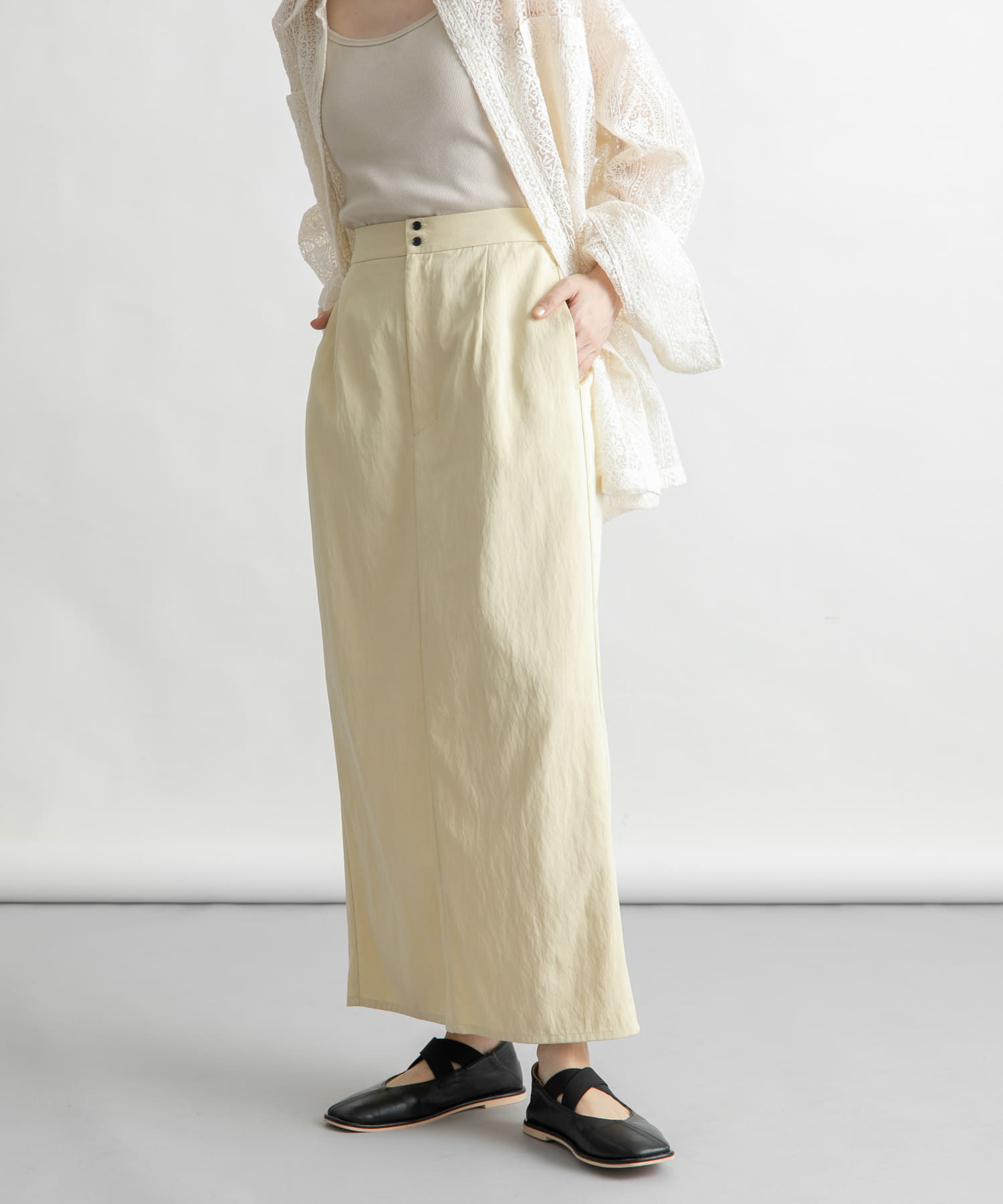 身長：160cm サイズ：one