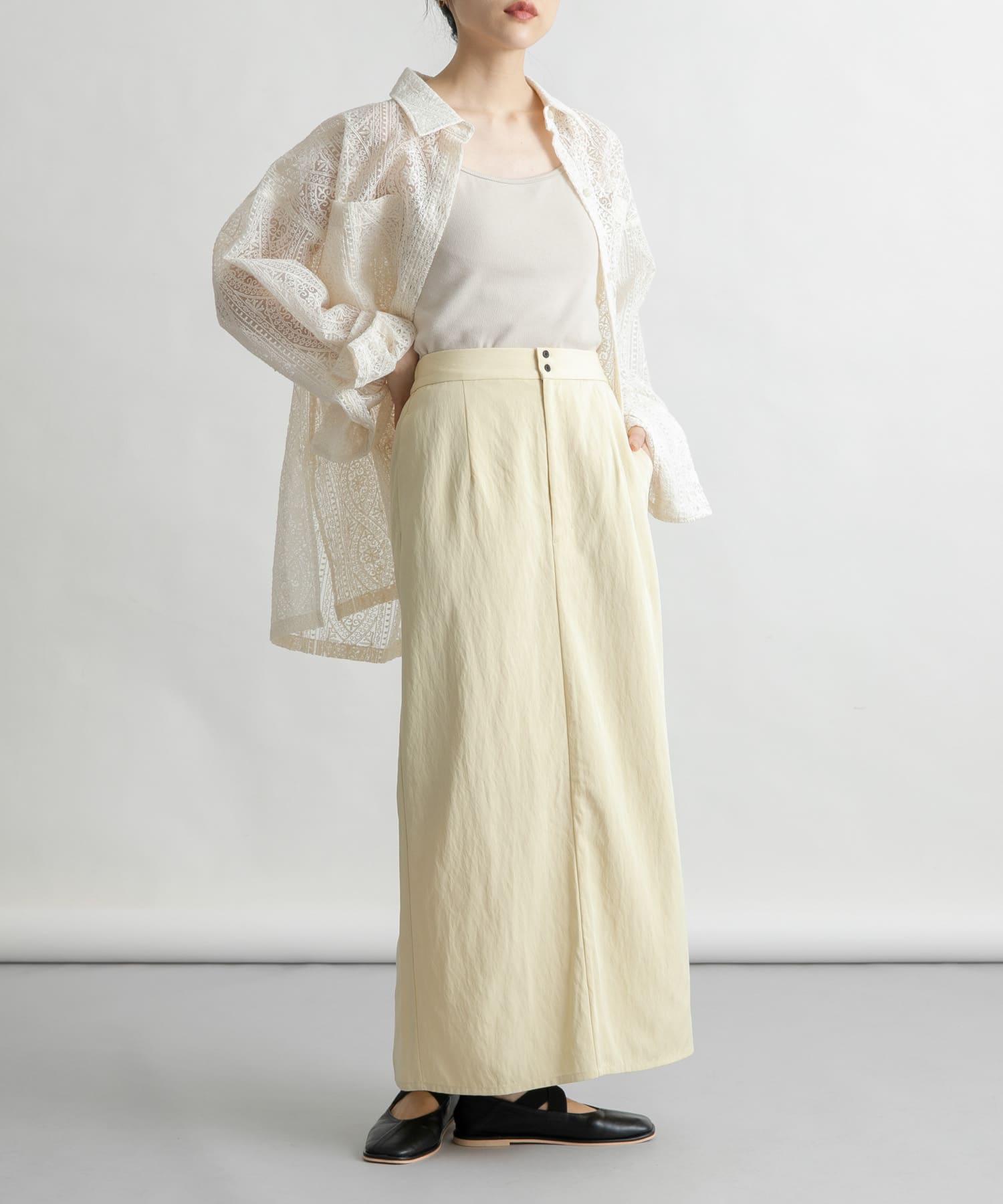 身長：160cm サイズ：one