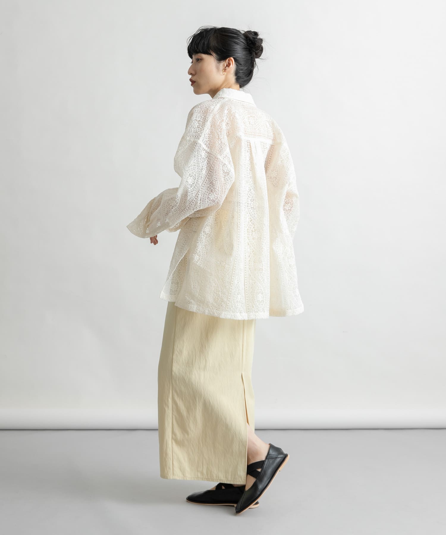 身長：160cm サイズ：one