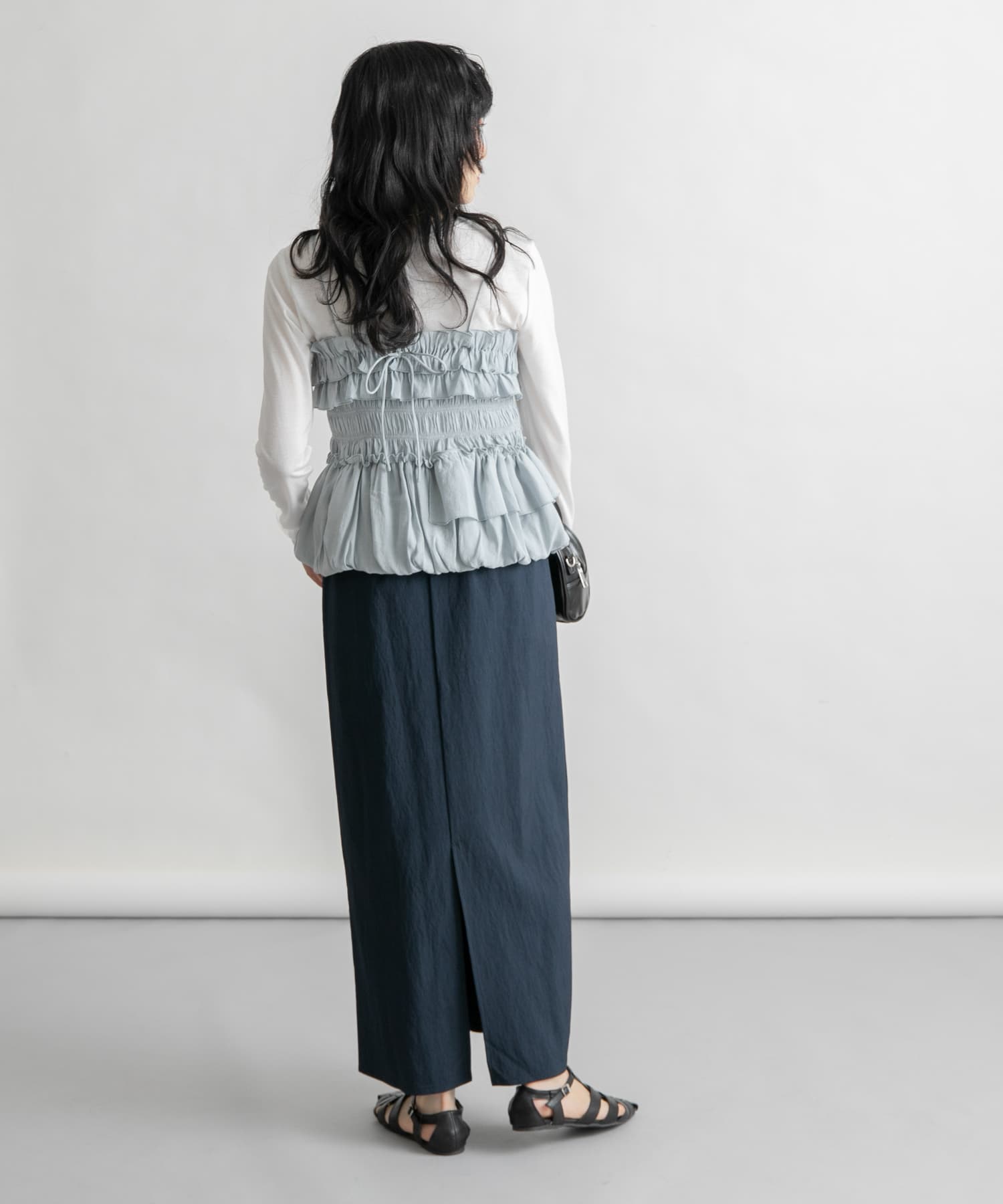 身長：160cm サイズ：one