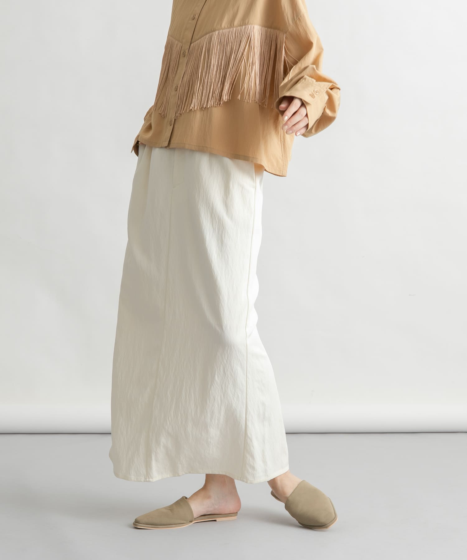 身長：160cm サイズ：one
