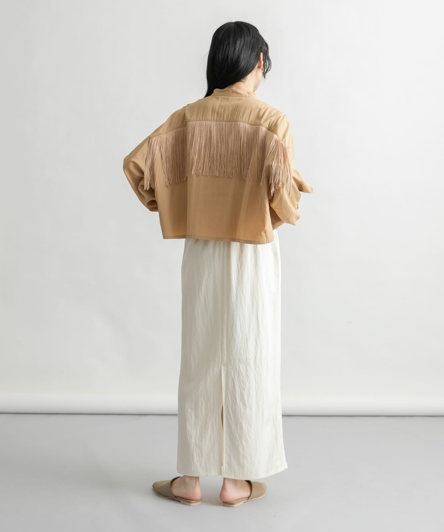 身長：160cm サイズ：one