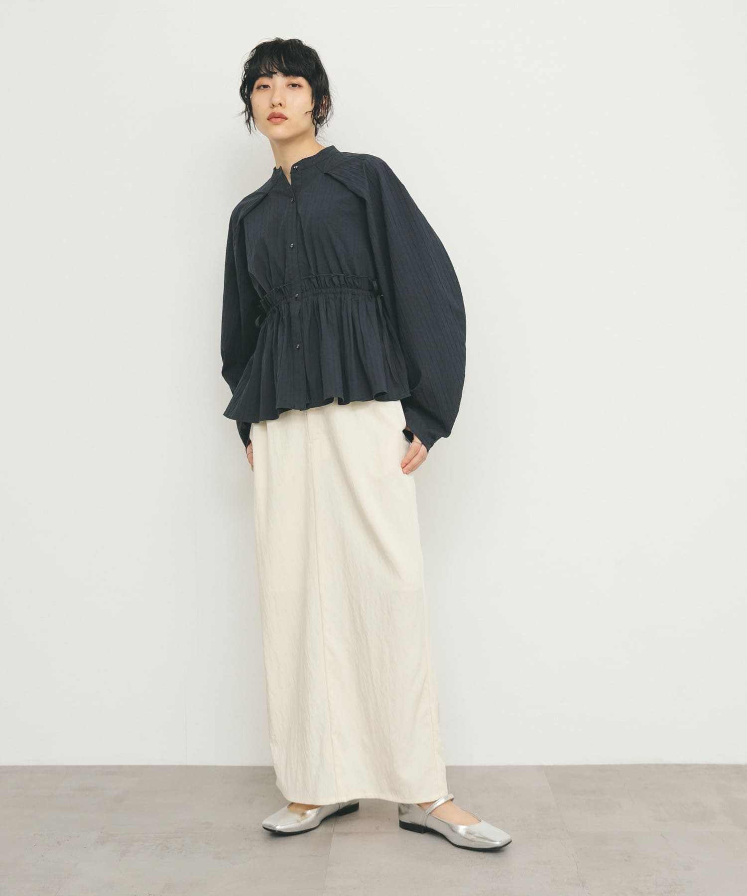 身長：160cm サイズ：one