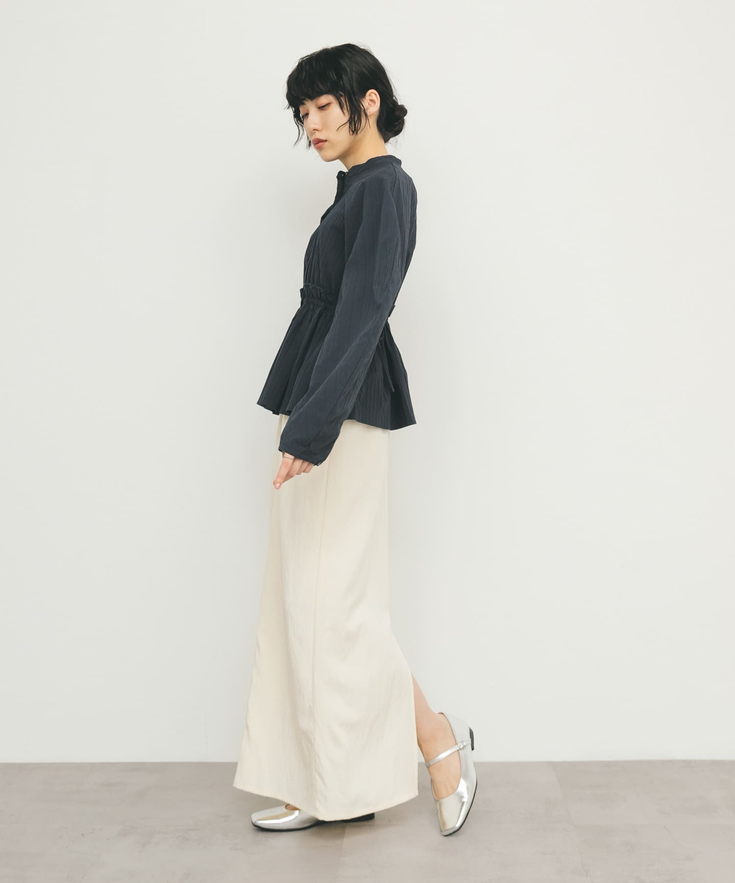 身長：160cm サイズ：one