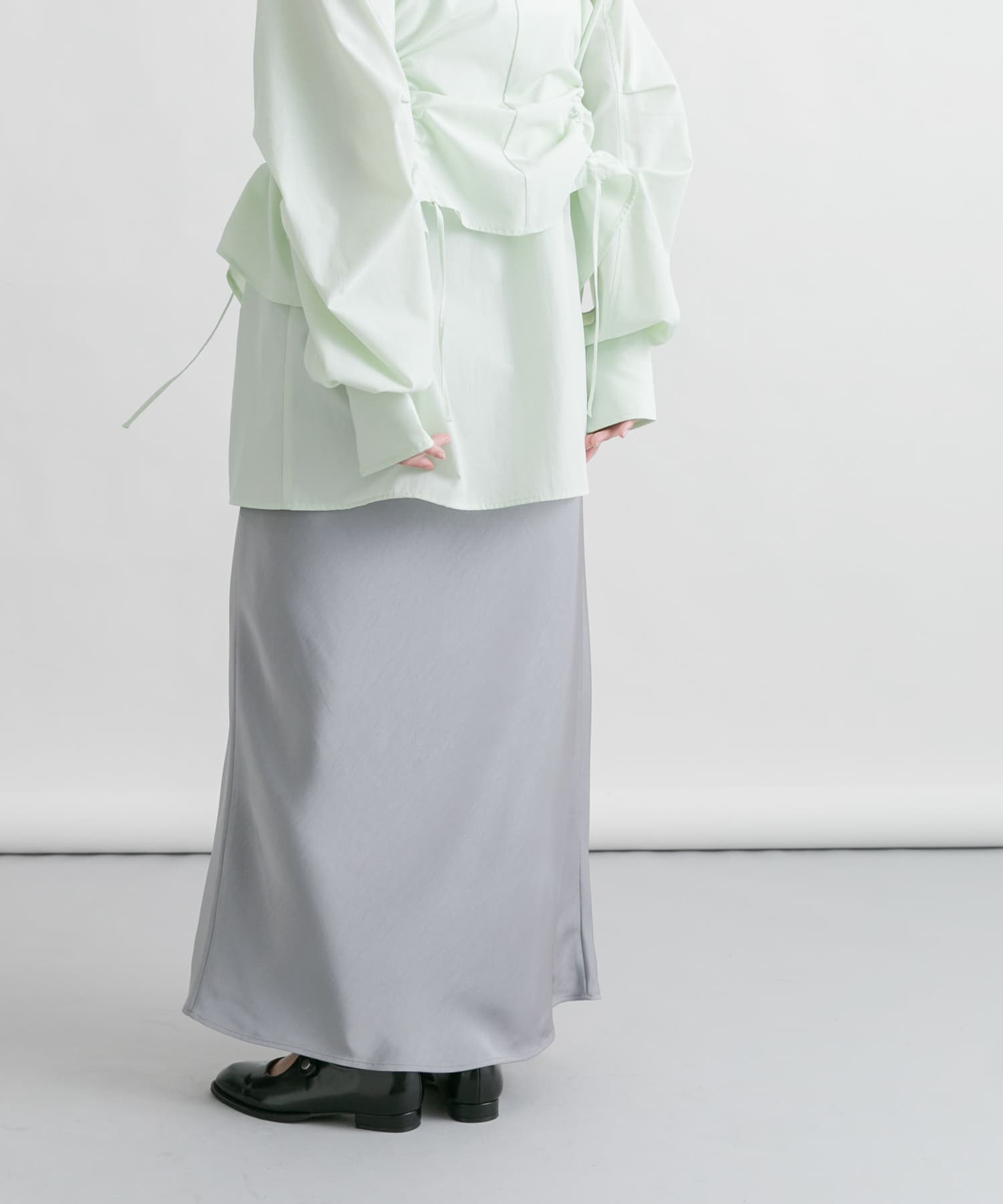 身長：160cm サイズ：one