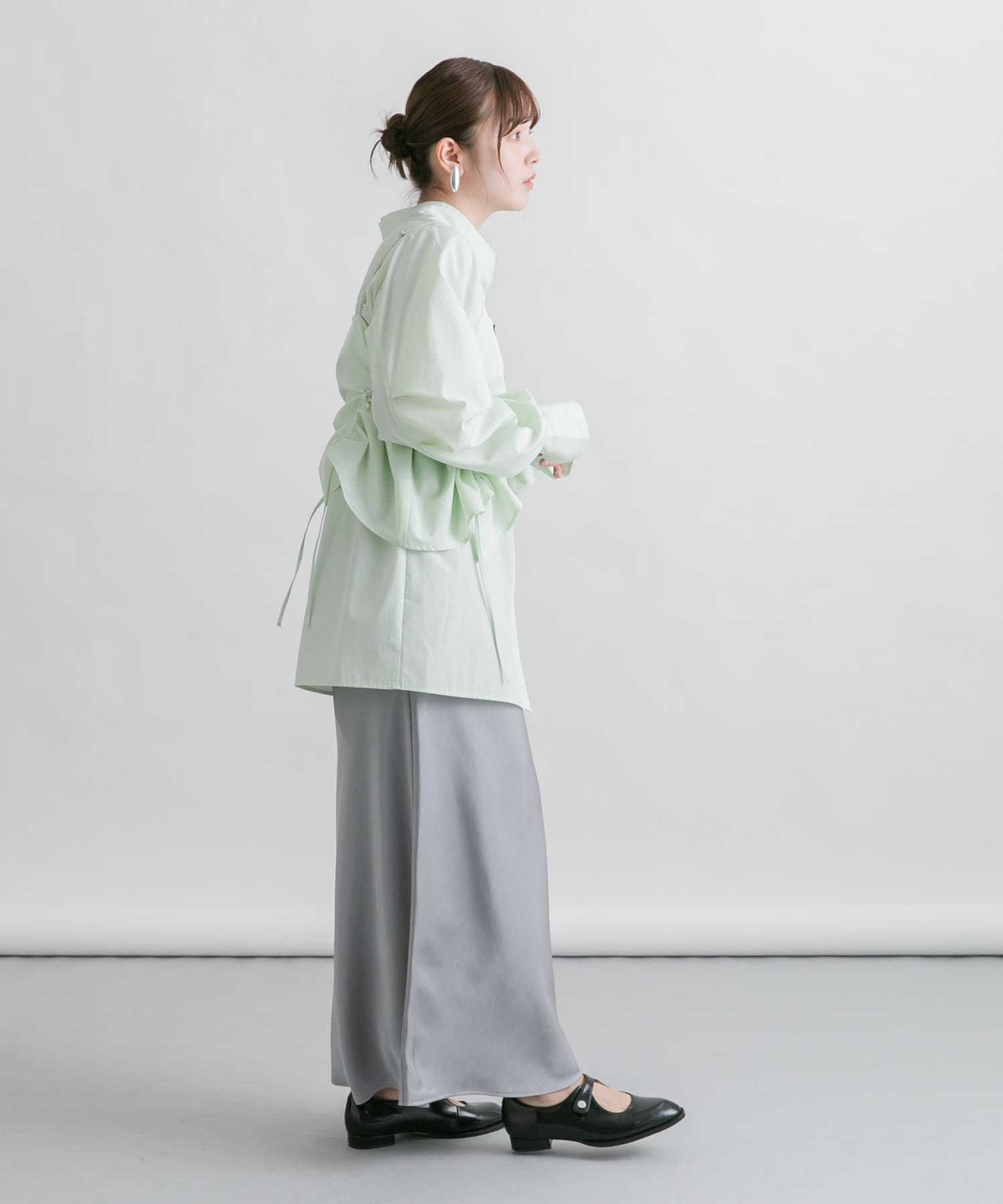 身長：160cm サイズ：one