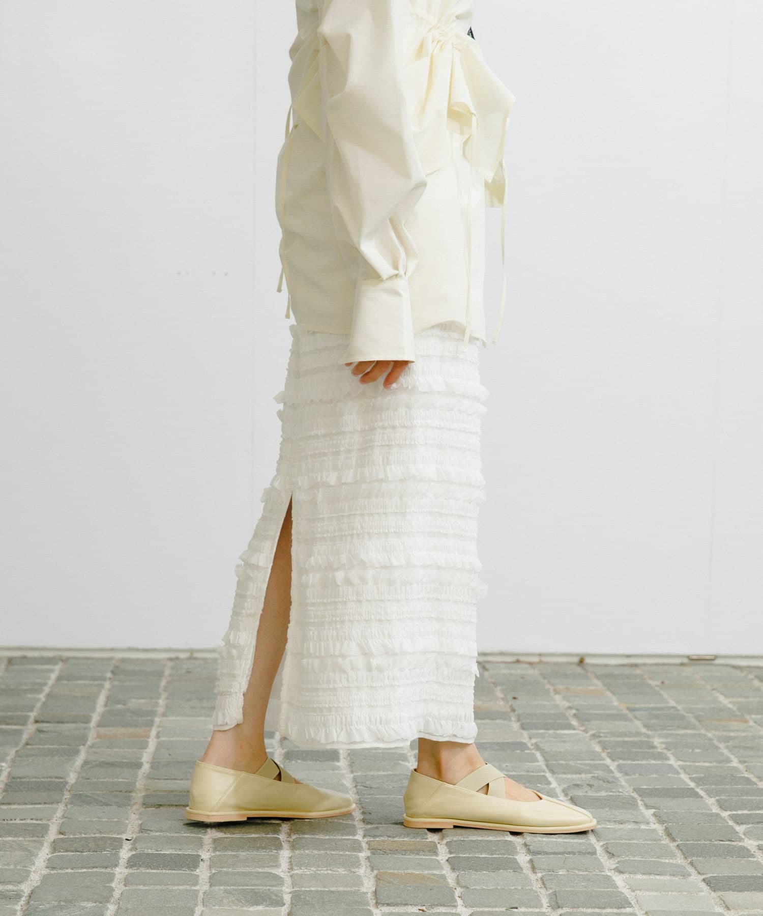 身長：159cm サイズ：one