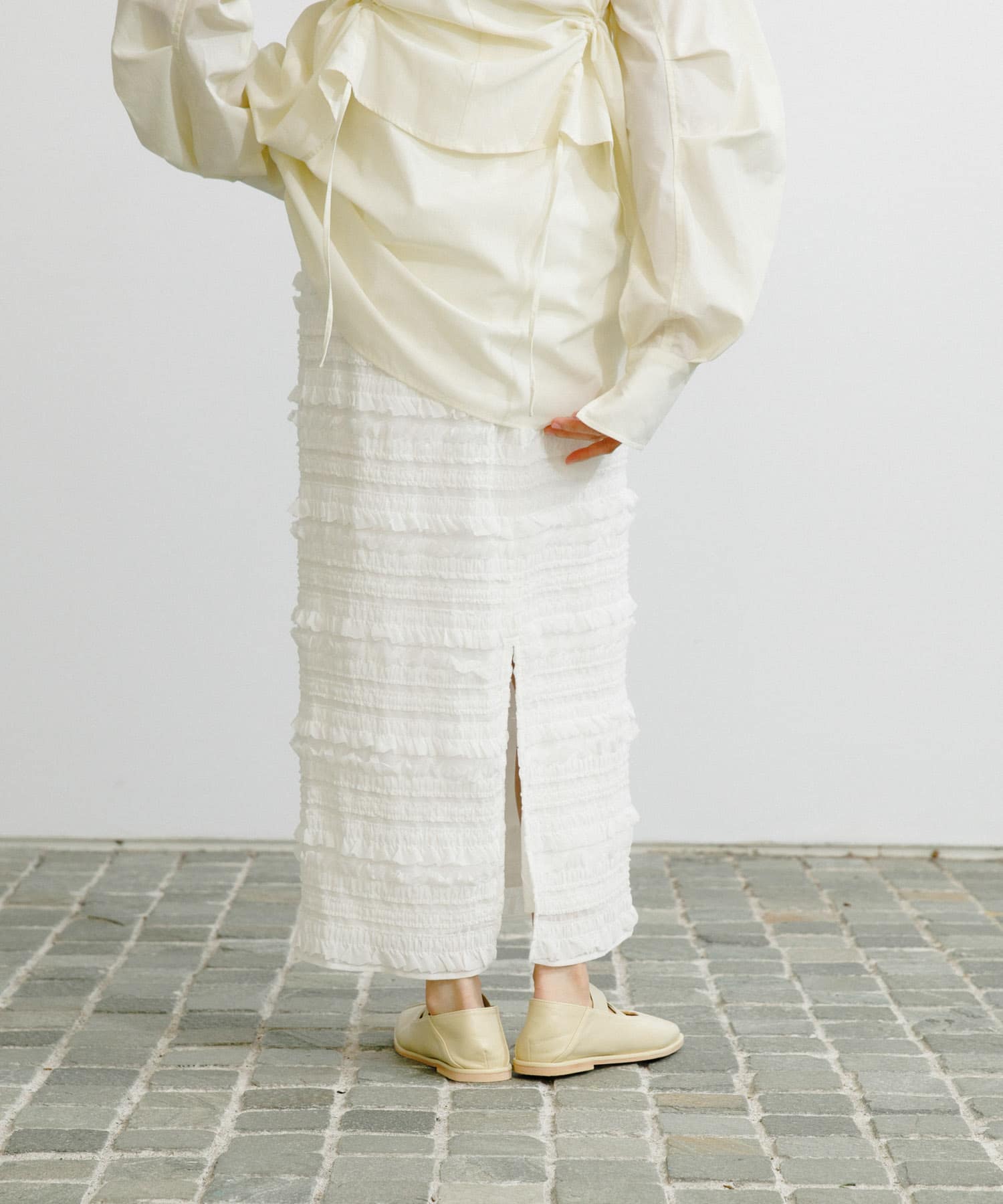 身長：159cm サイズ：one