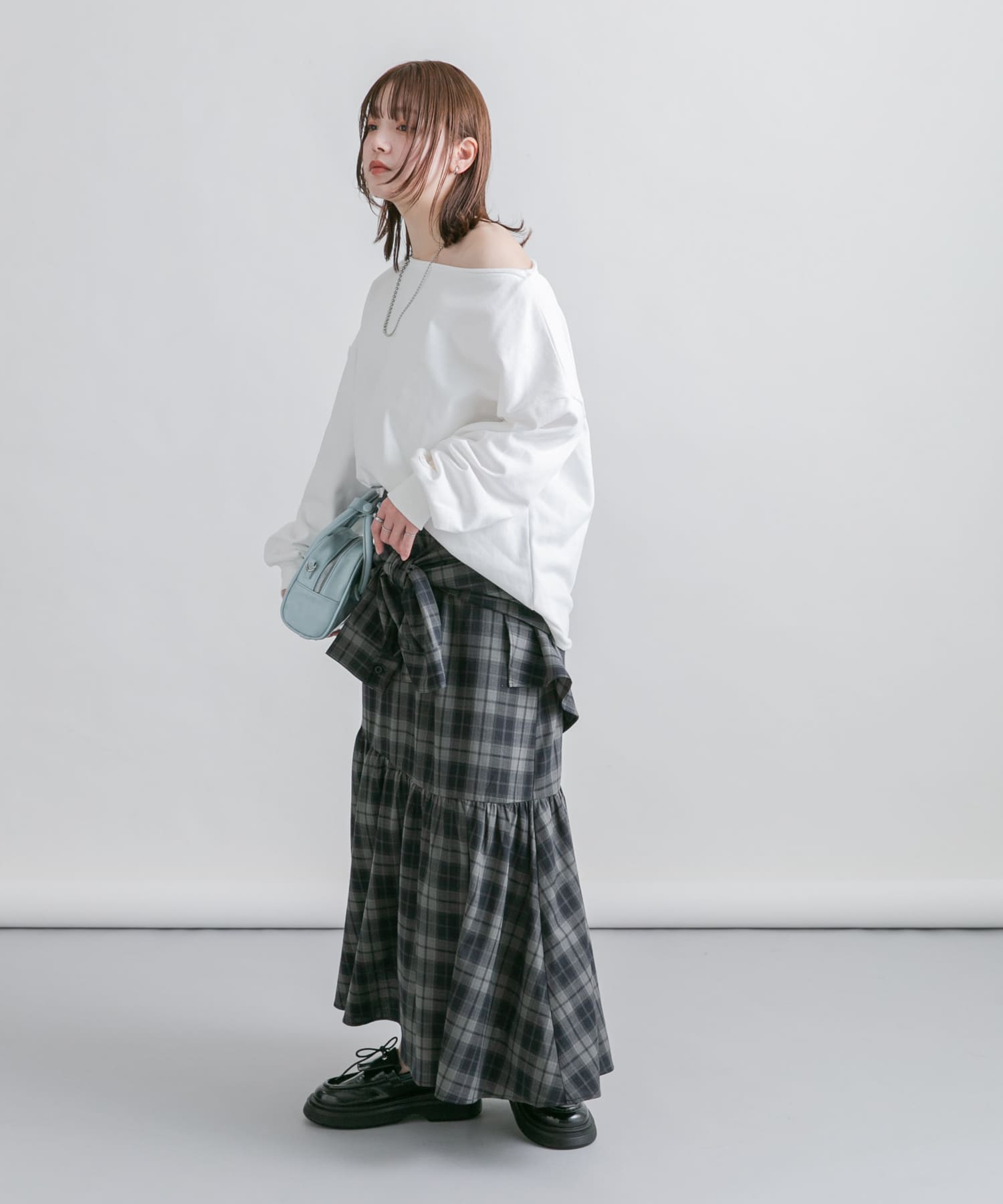 身長：160cm サイズ：one