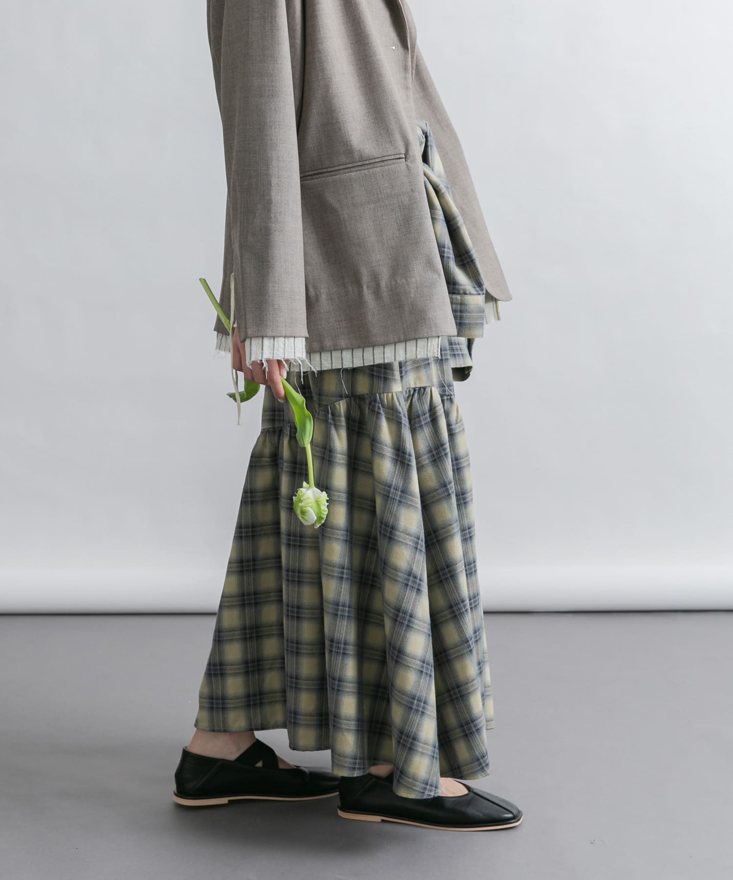 身長：160cm サイズ：one