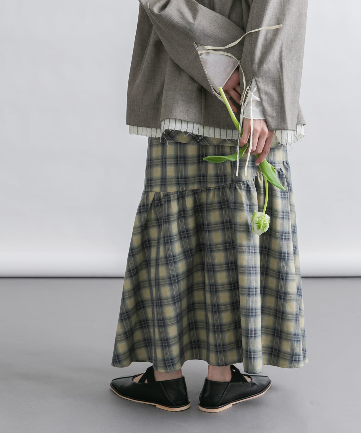 身長：160cm サイズ：one