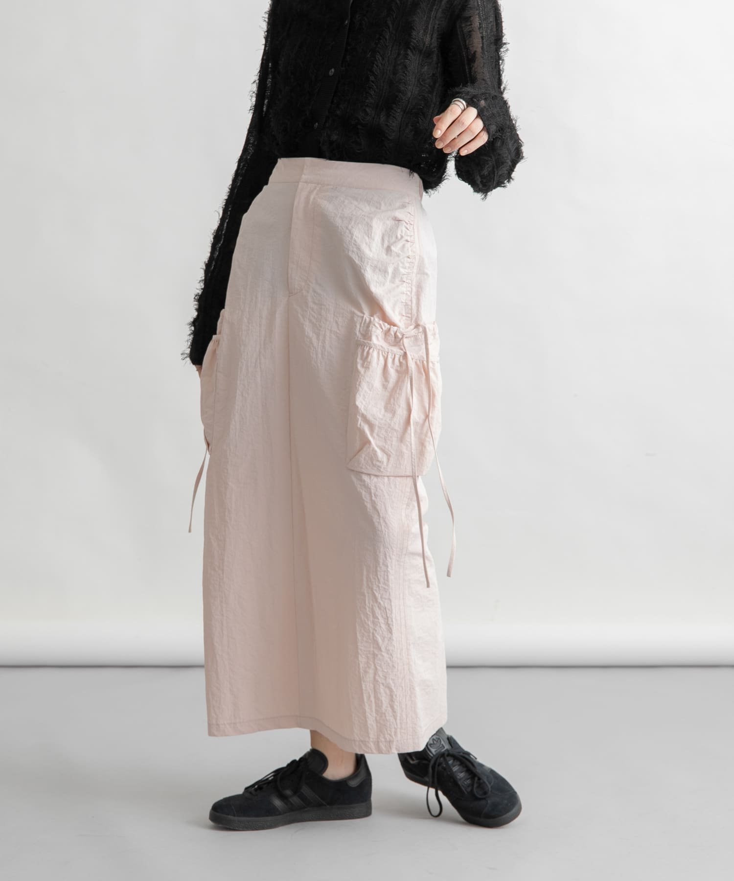 身長：160cm サイズ：one