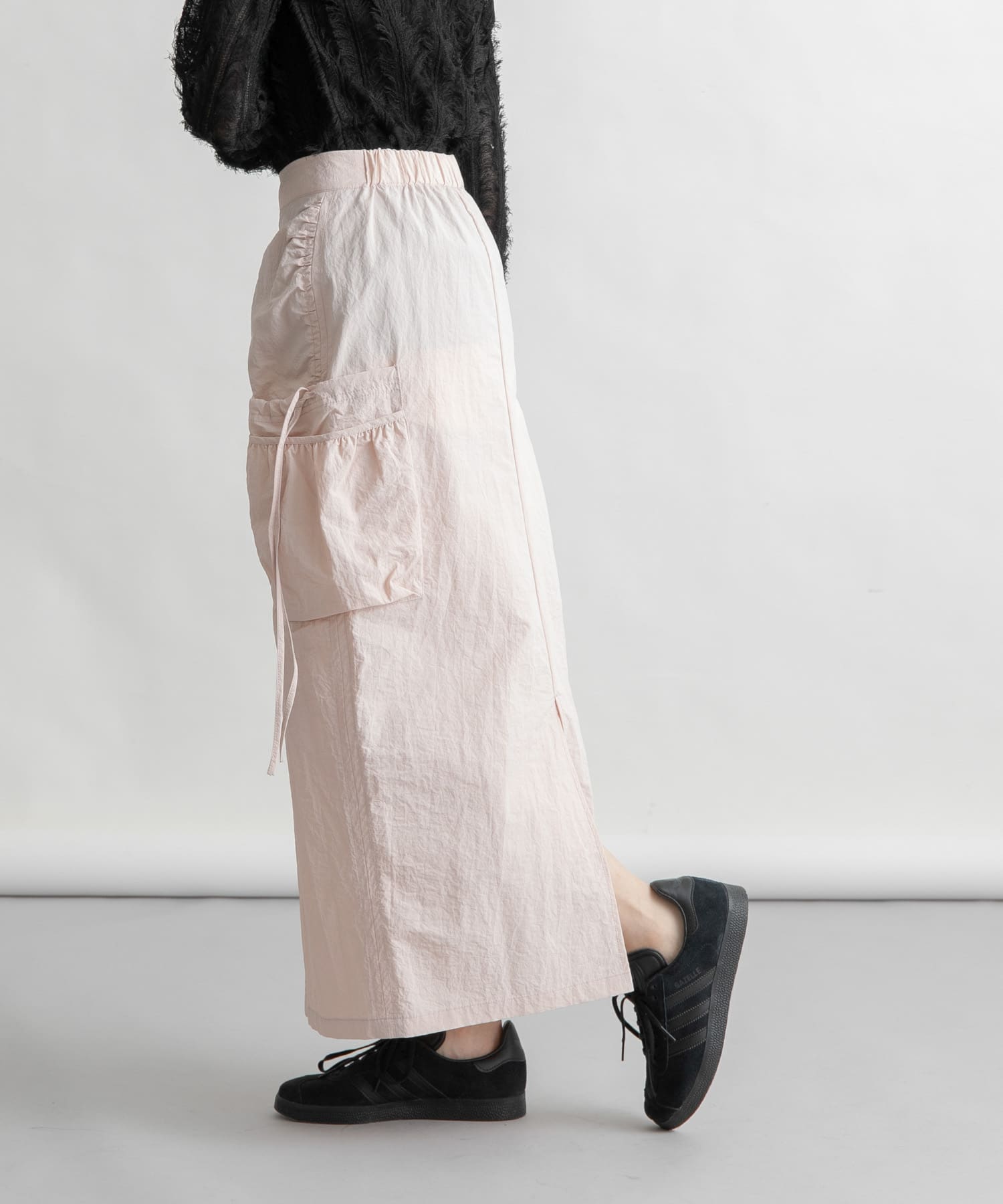 身長：160cm サイズ：one