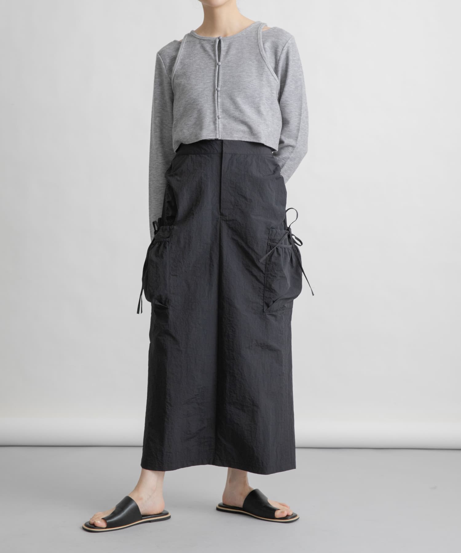 身長：160cm サイズ：one