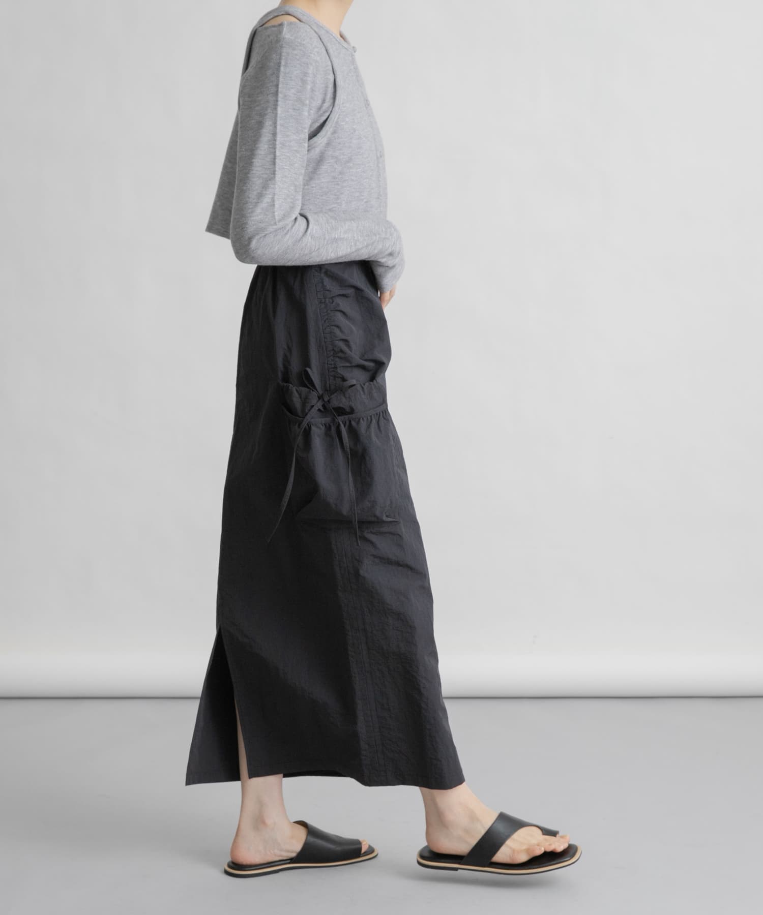 身長：160cm サイズ：one