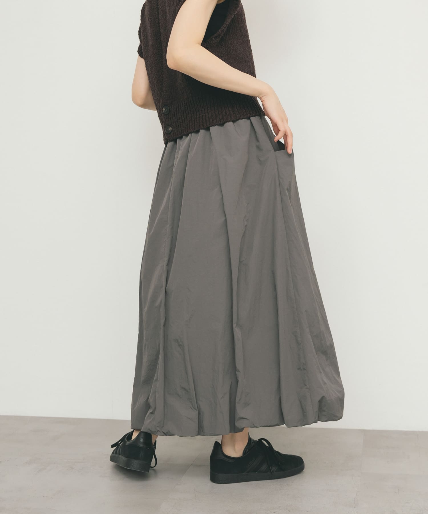 身長：160cm サイズ：one