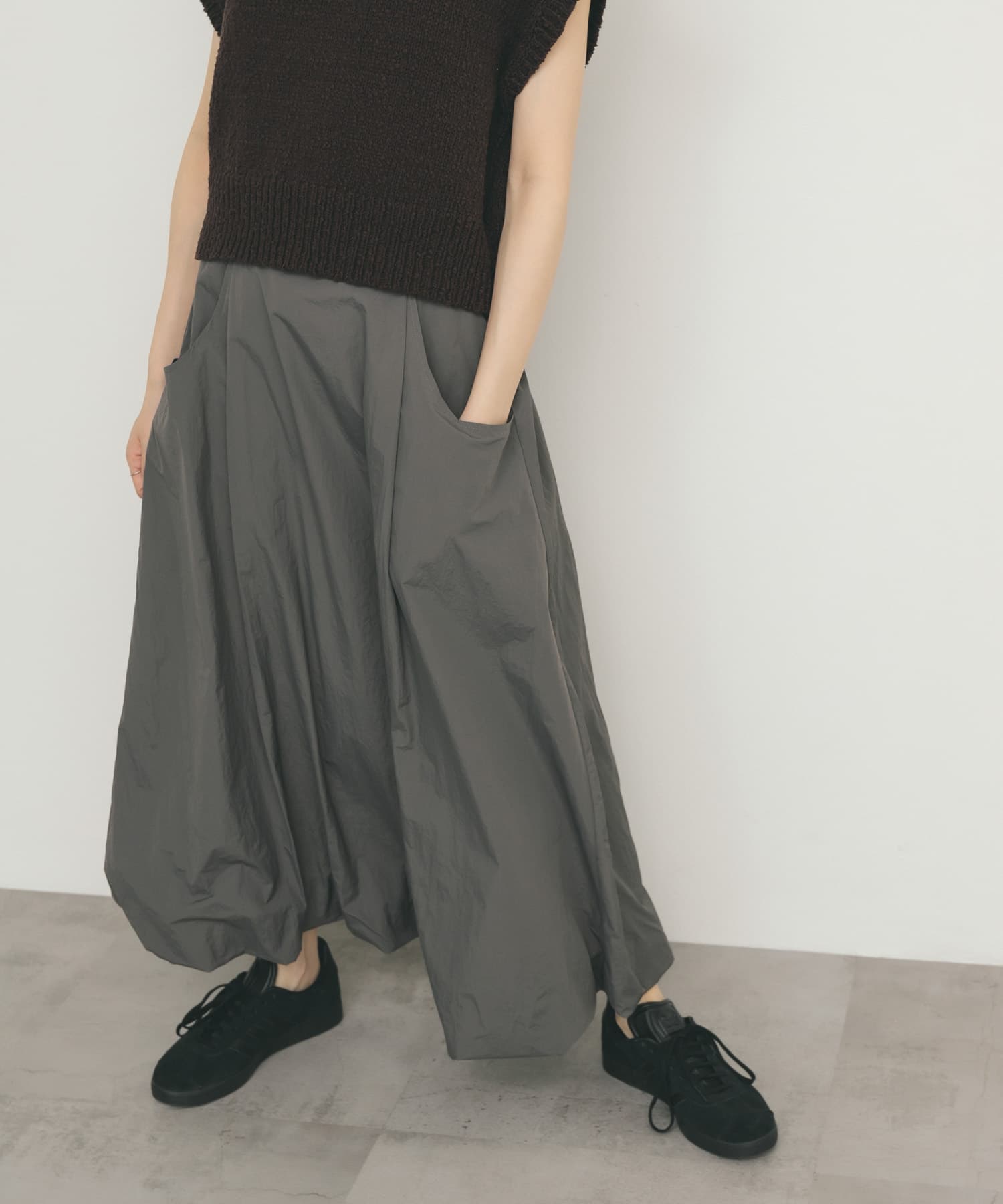 身長：160cm サイズ：one