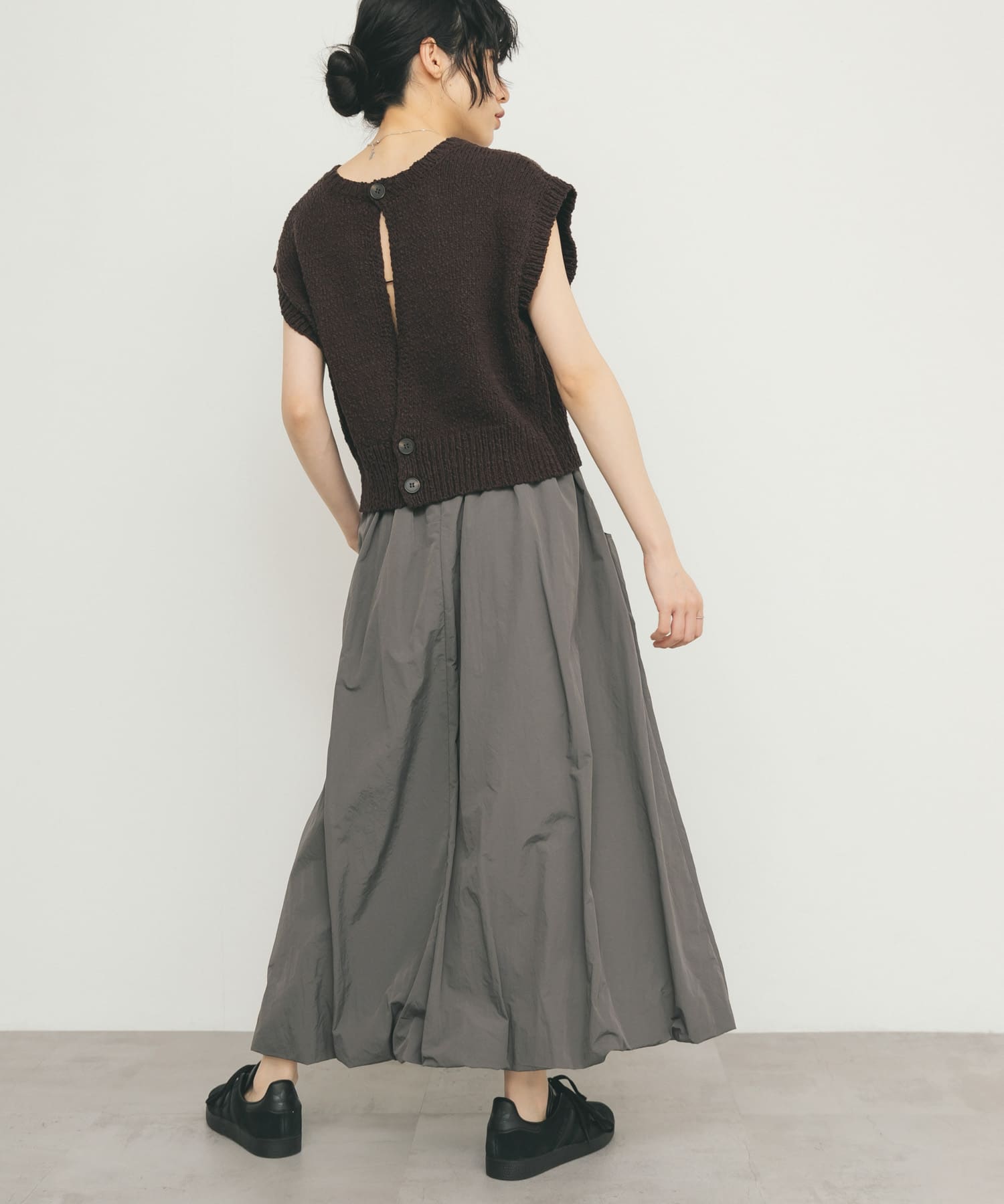 身長：160cm サイズ：one