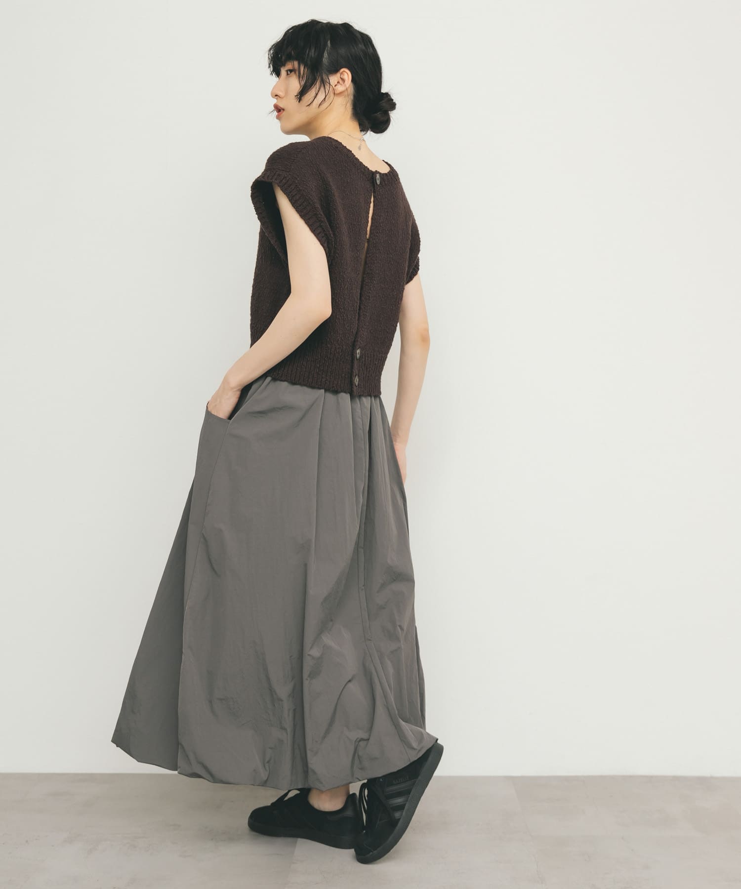 身長：160cm サイズ：one