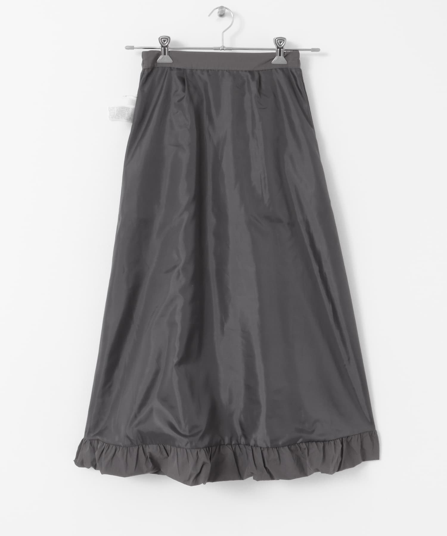 タックバルーンスカート CHARCOAL one